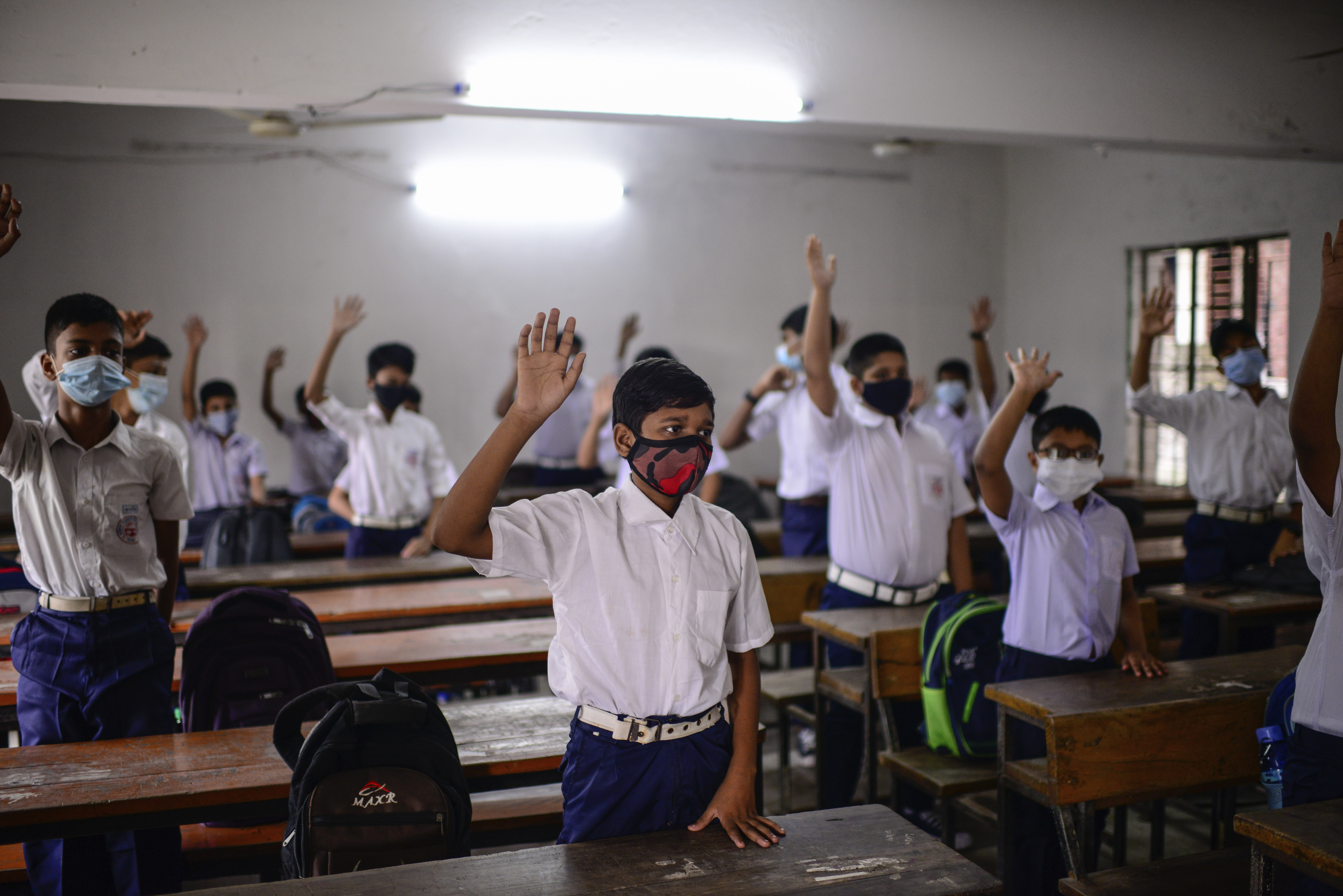7360px x 4912px - Bangladesh schools open, most staff vaccinated - The Boston Globe