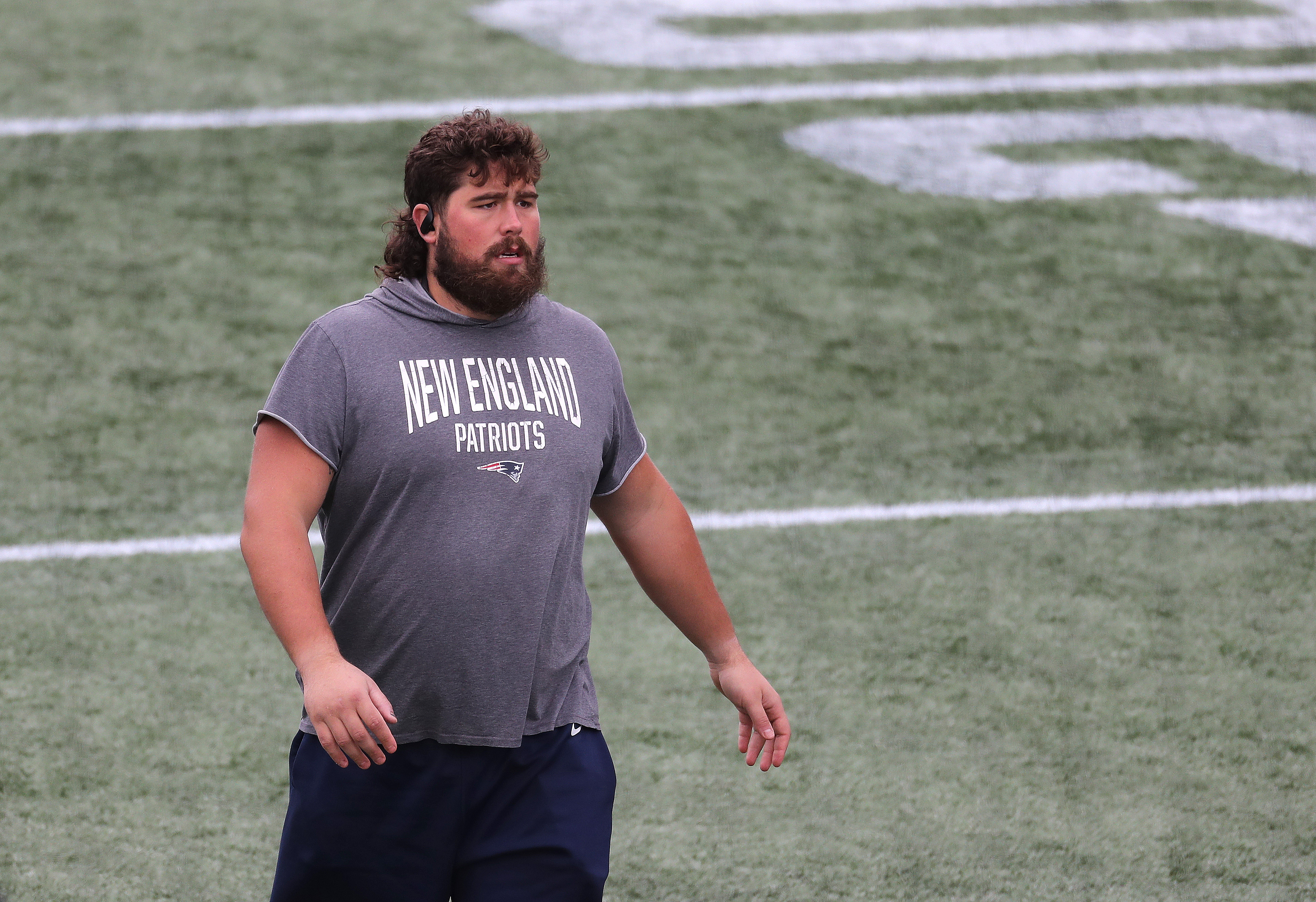 David Andrews has been the heart of the New England offensive line for several seasons.