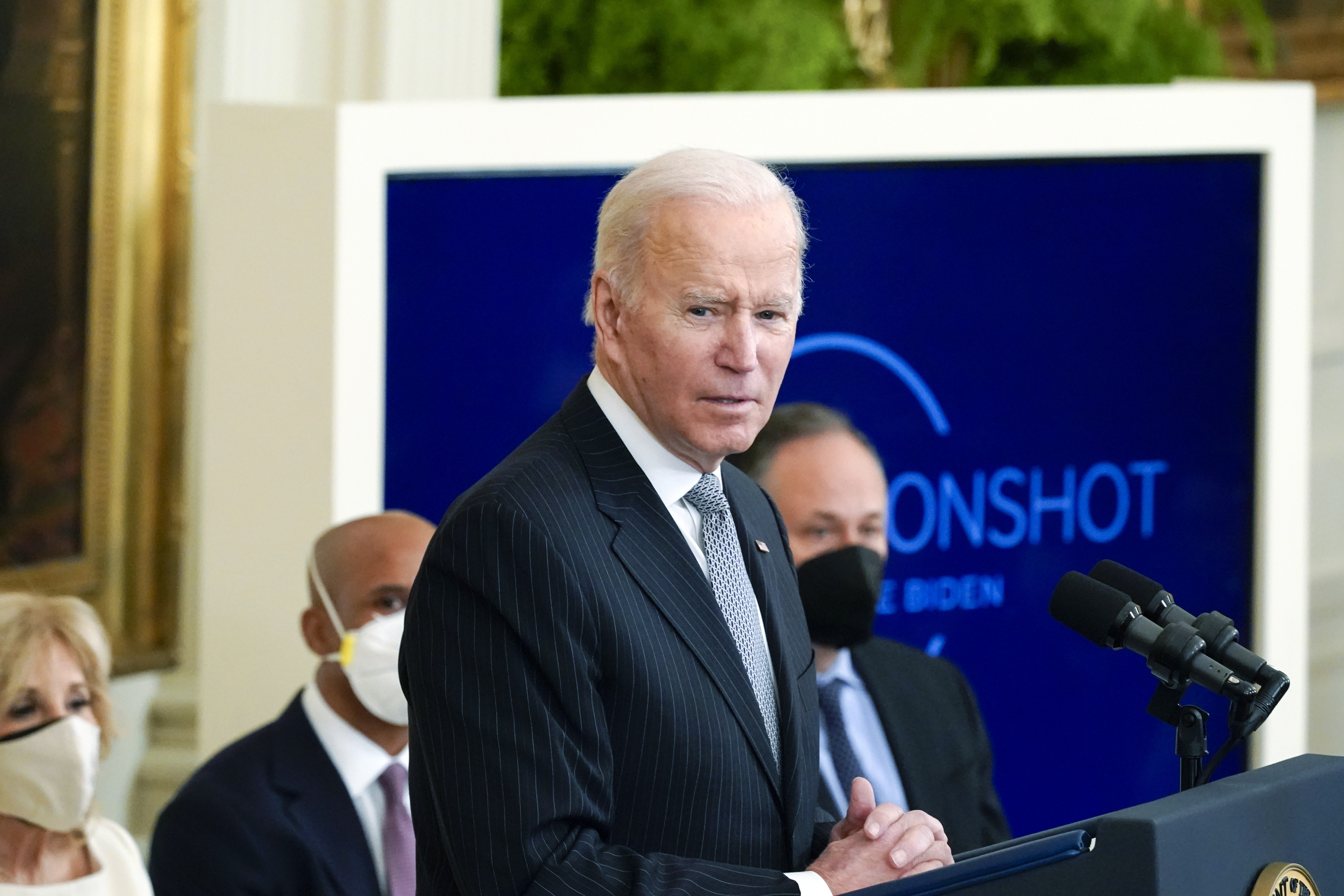 In nod to JFK, Biden returns to Boston to relaunch cancer moonshot  initiative - The Boston Globe