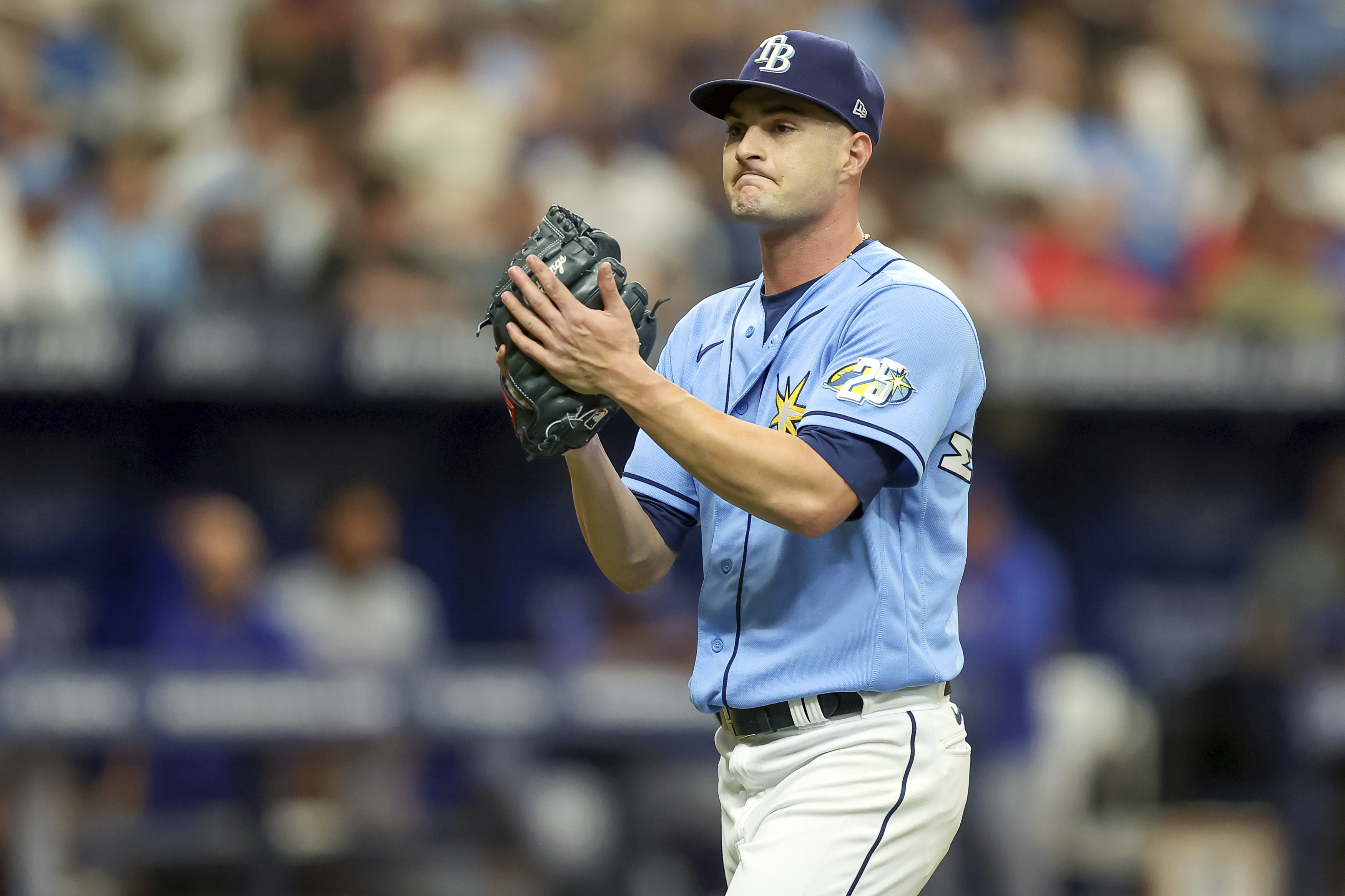 Shane McClanahan becomes MLB's first 10-game winner, Rays top Rangers to  notch series victory - The Boston Globe