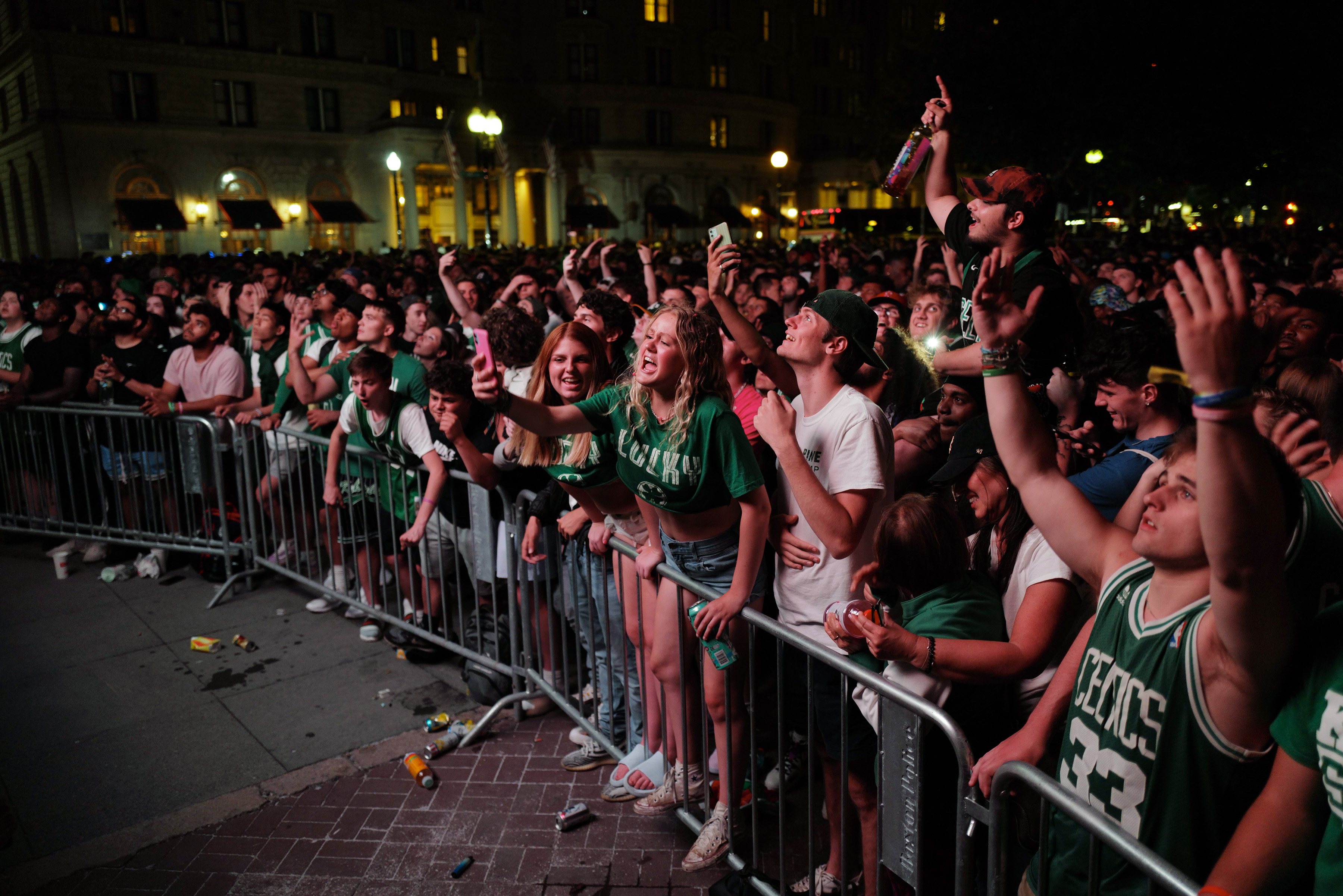 One injured in fight at Celtics watch party in Copley Square