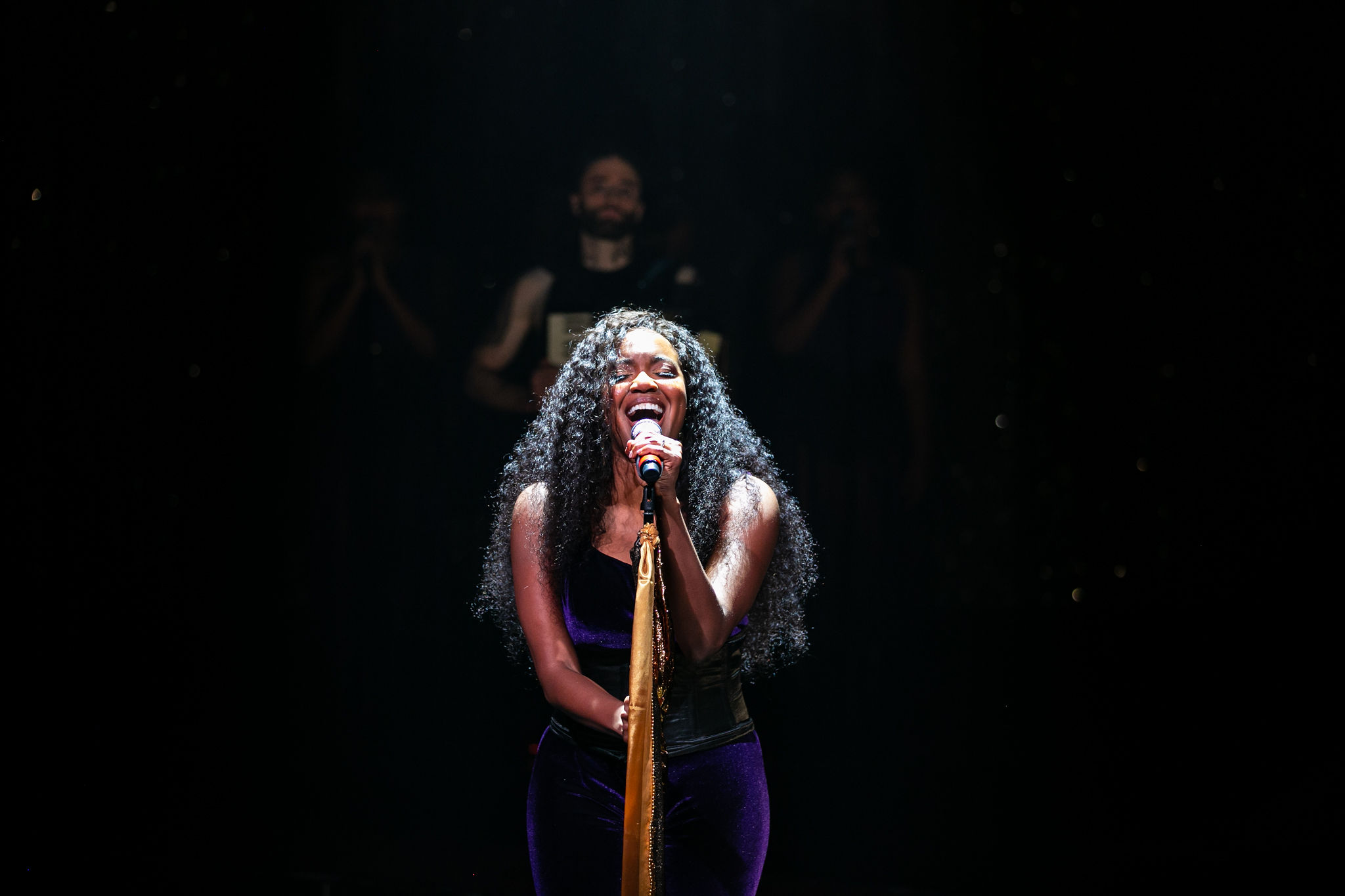 Whitney White and Charlie Thurston in "Macbeth in Stride."