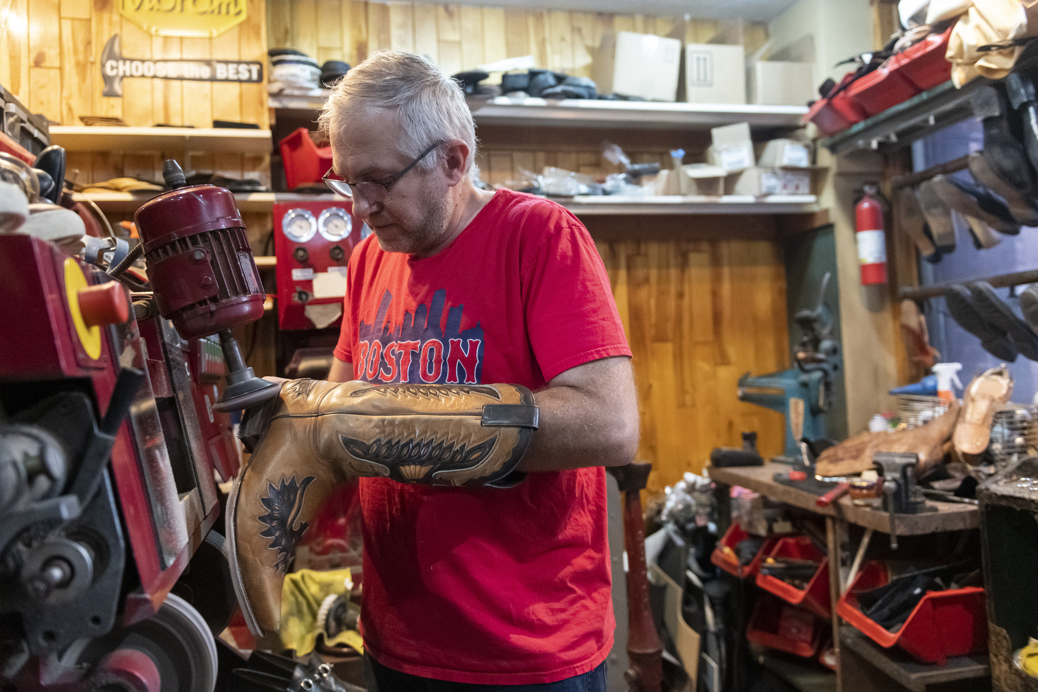 Shoe repair stores used to be a good way to make a living. Then, the  pandemic sent corporate workers home.