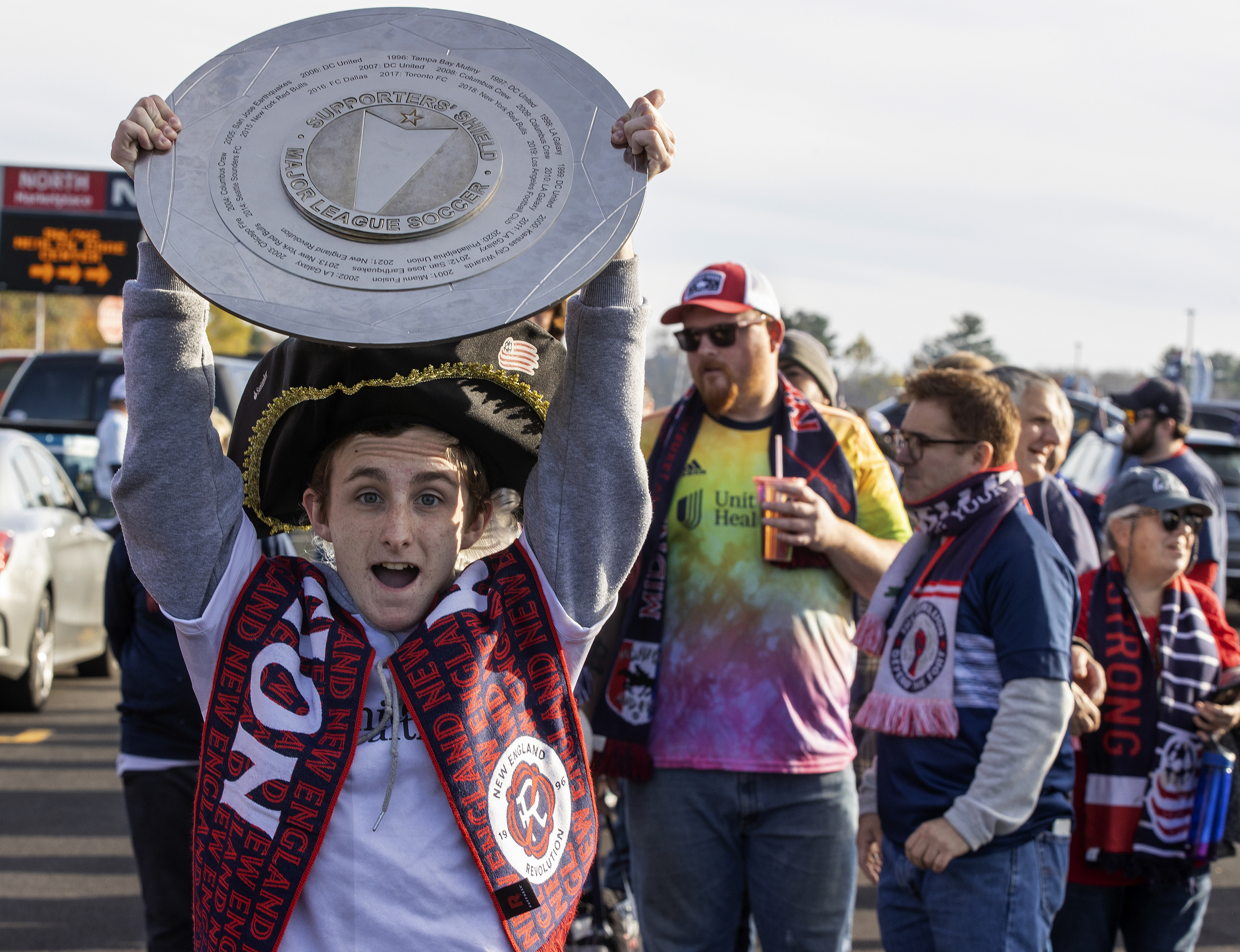 New England revolution win first Supporters' Shield in club history - The  Bent Musket