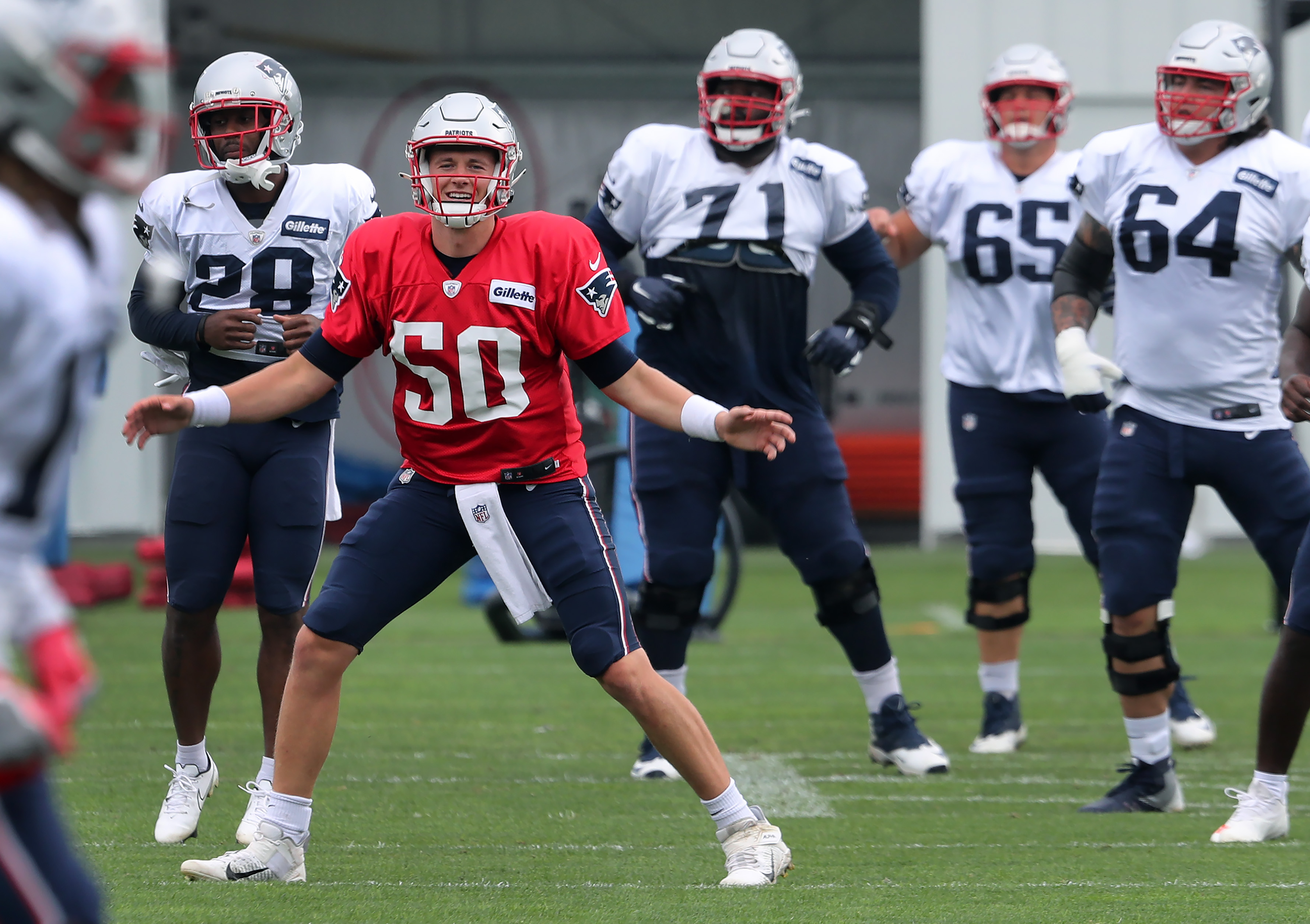 Monday's Patriots quarterback watch: Mac Jones zings it with the