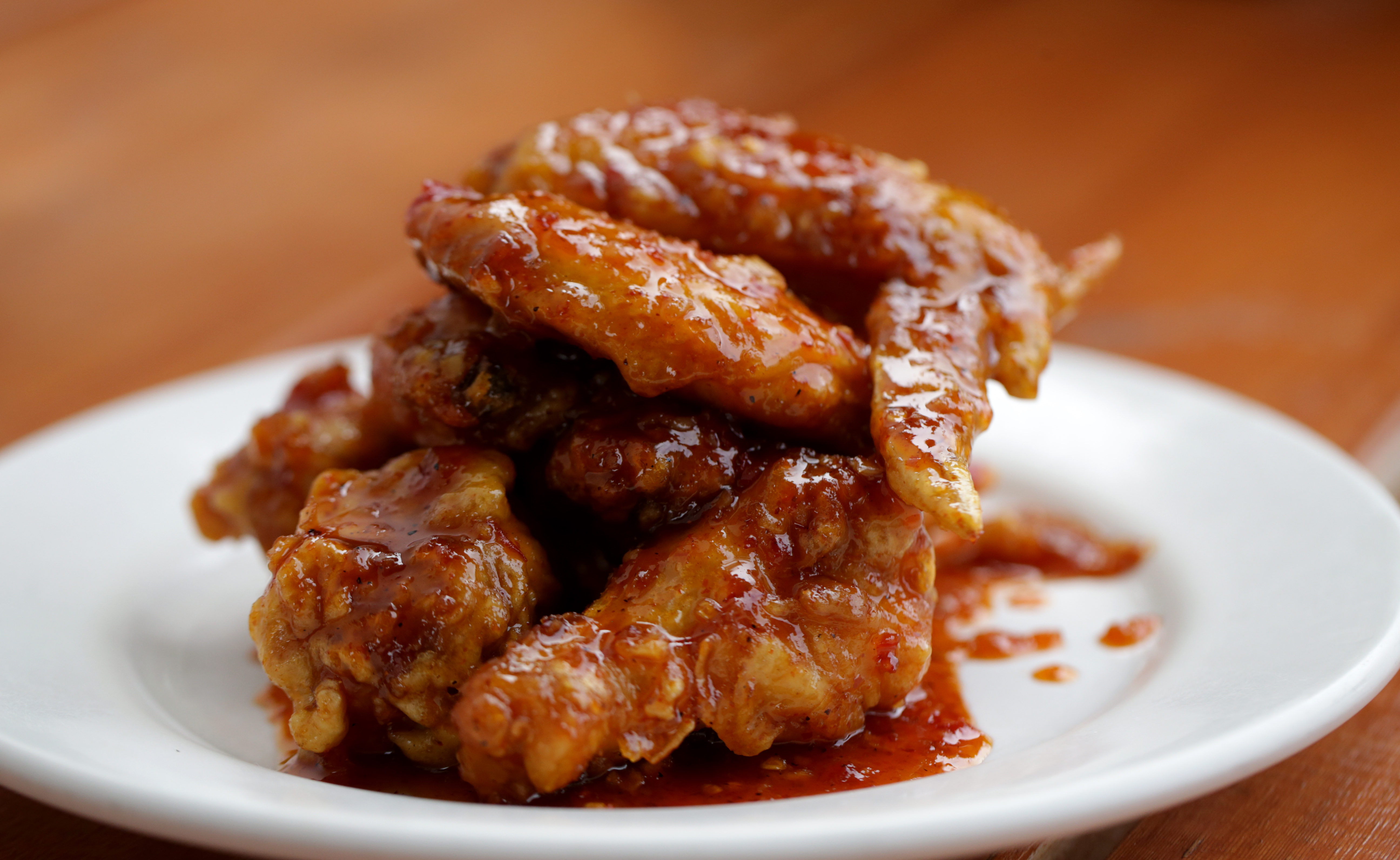 Hot wings at Simply Khmer restaurant.