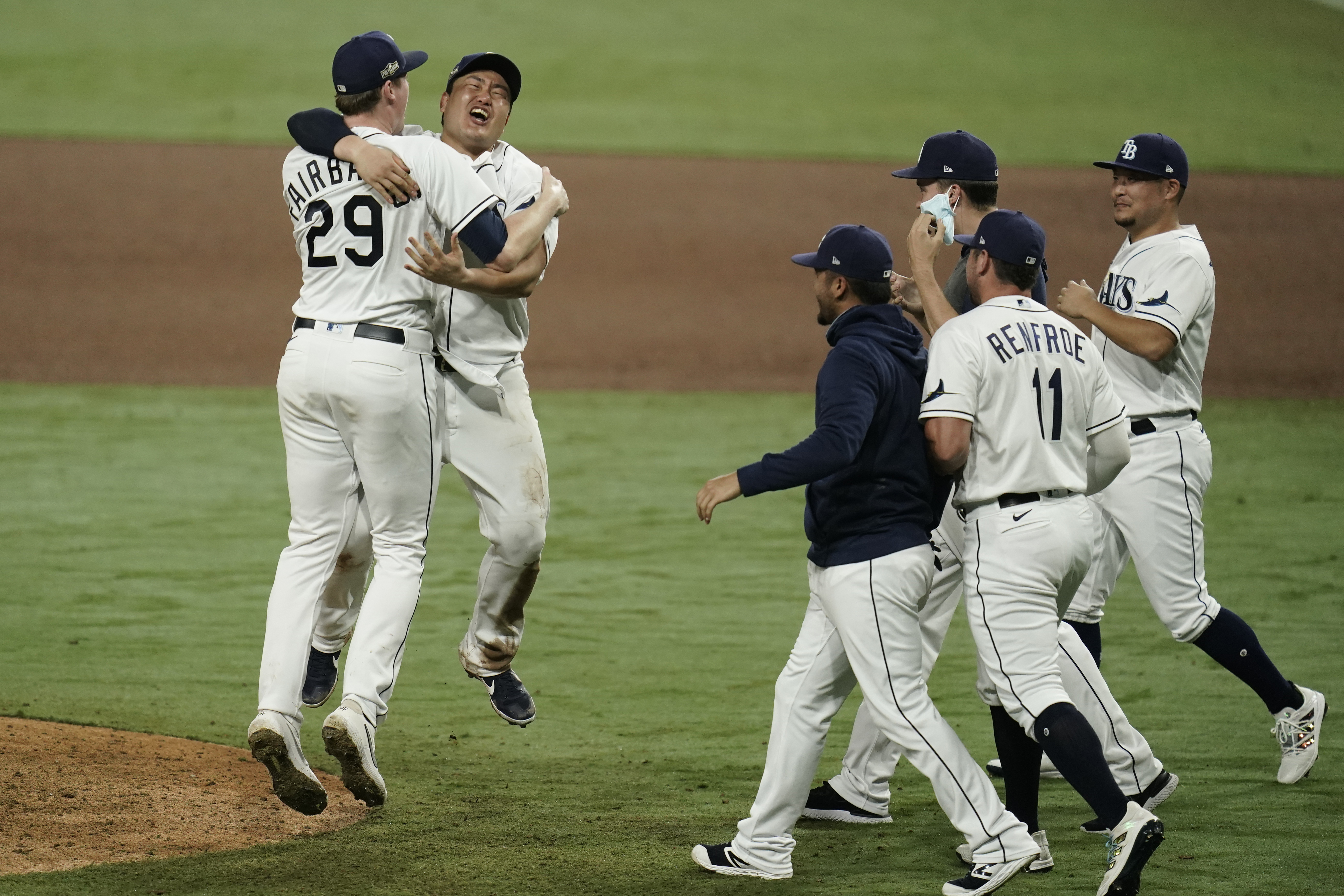The Rays were the American League champions last season and took the Dodgers to six games in the World Series.
