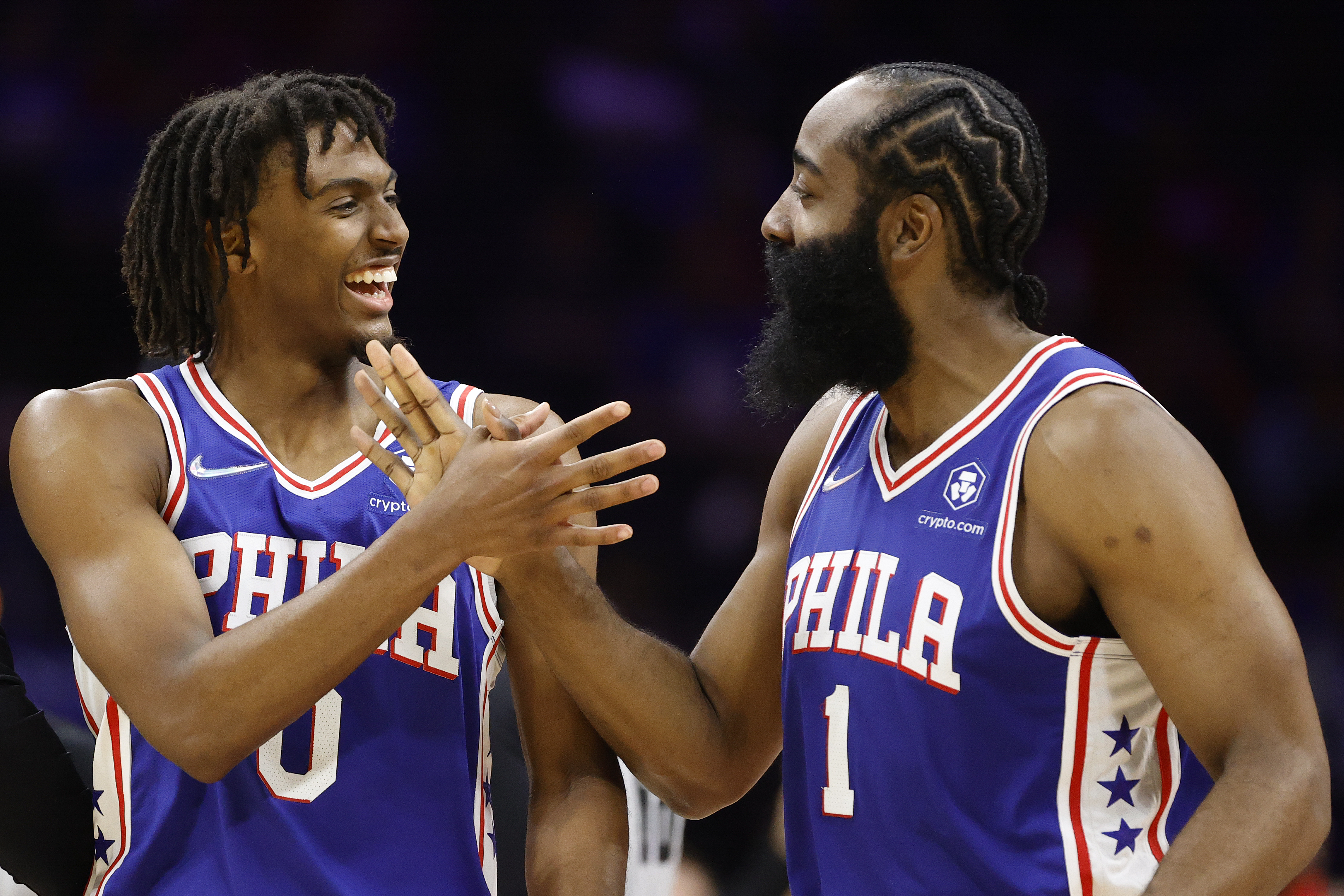 Tyrese Maxey scores playoff career-high 38 points in 76ers win - On3