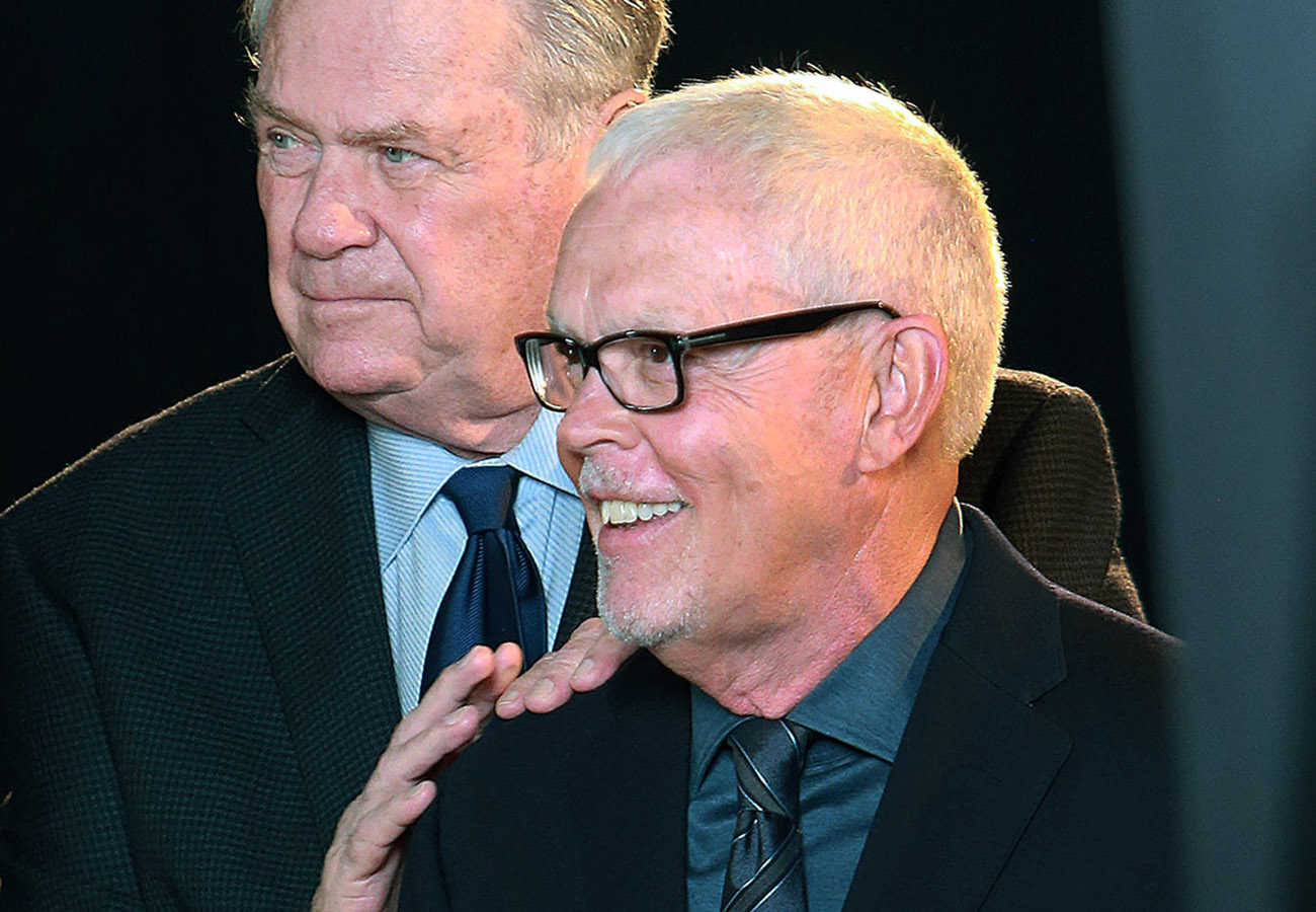 Tommy Heinsohn and Mike Gorman were together for several years.