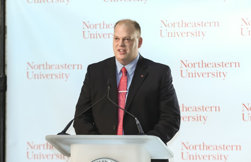Jeff Konya was originally set to become Northeastern's new AD, but he has since departed for a job in California, creating an opening for Jim Madigan.