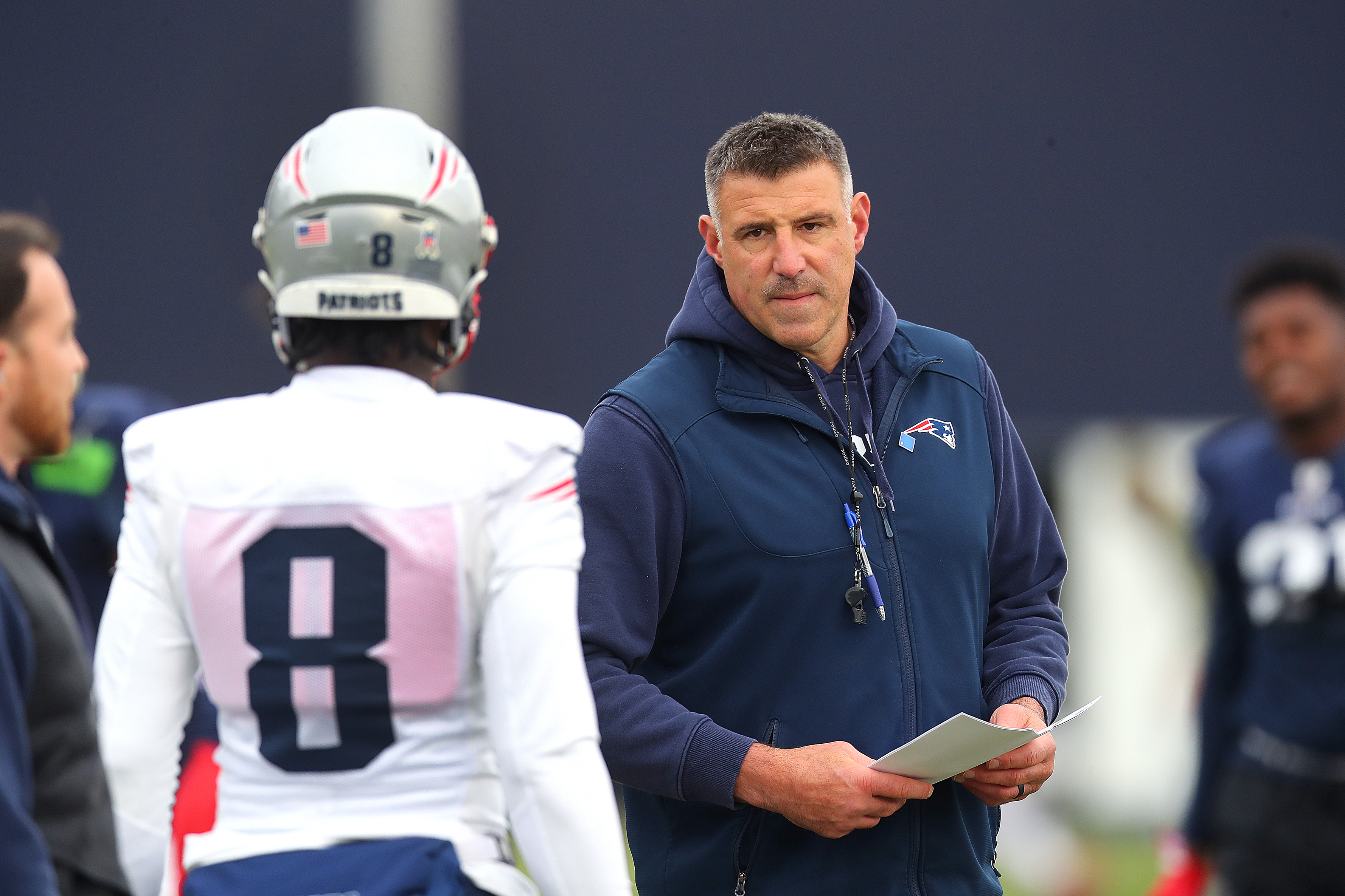 Patriots coach Mike Vrabel addresses Stefon Diggs, Christian Barmore  allegations
