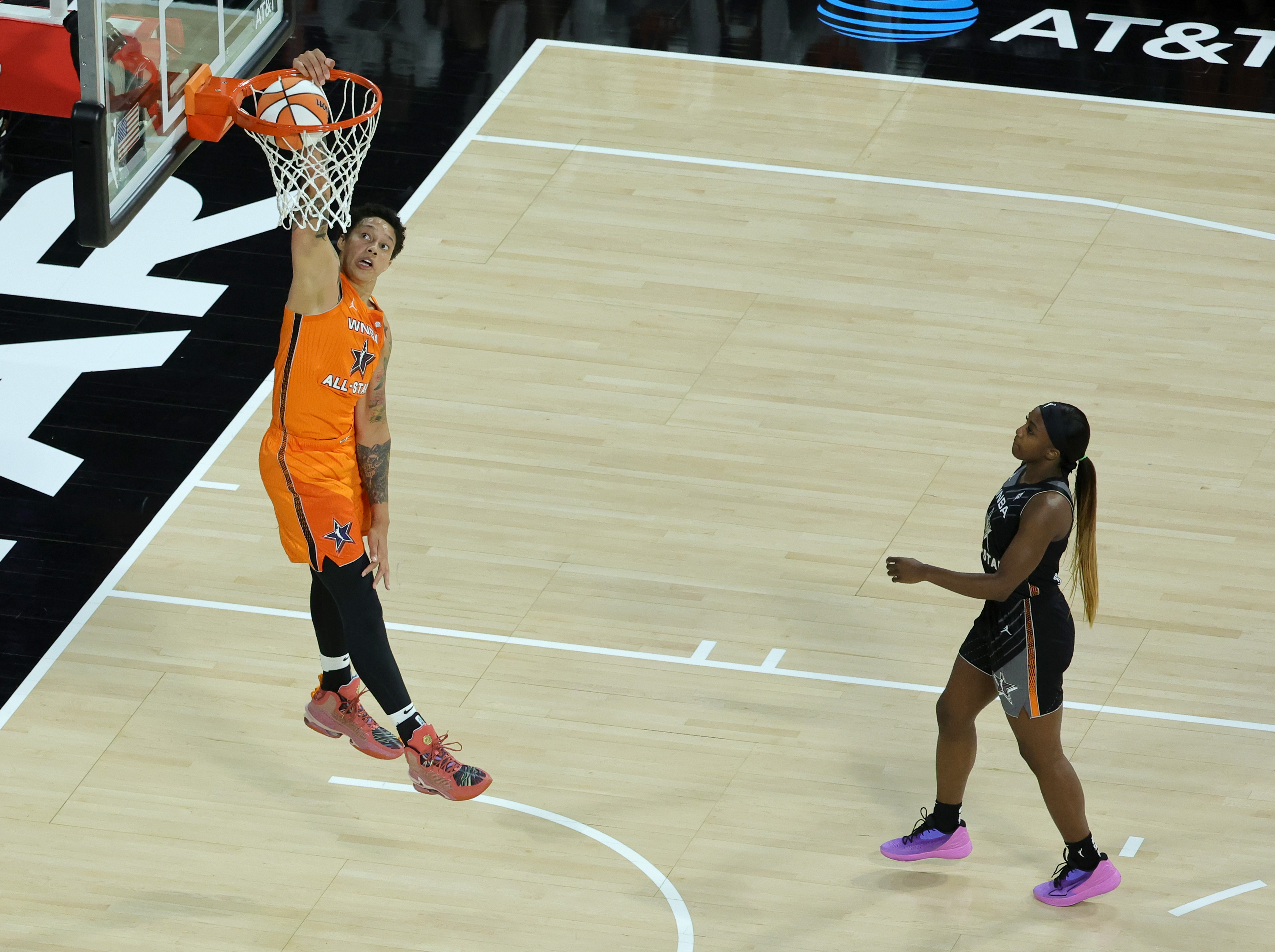 This Year's WNBA All-Star Game Featured A Special Jersey Dedicated To  Brittney Griner