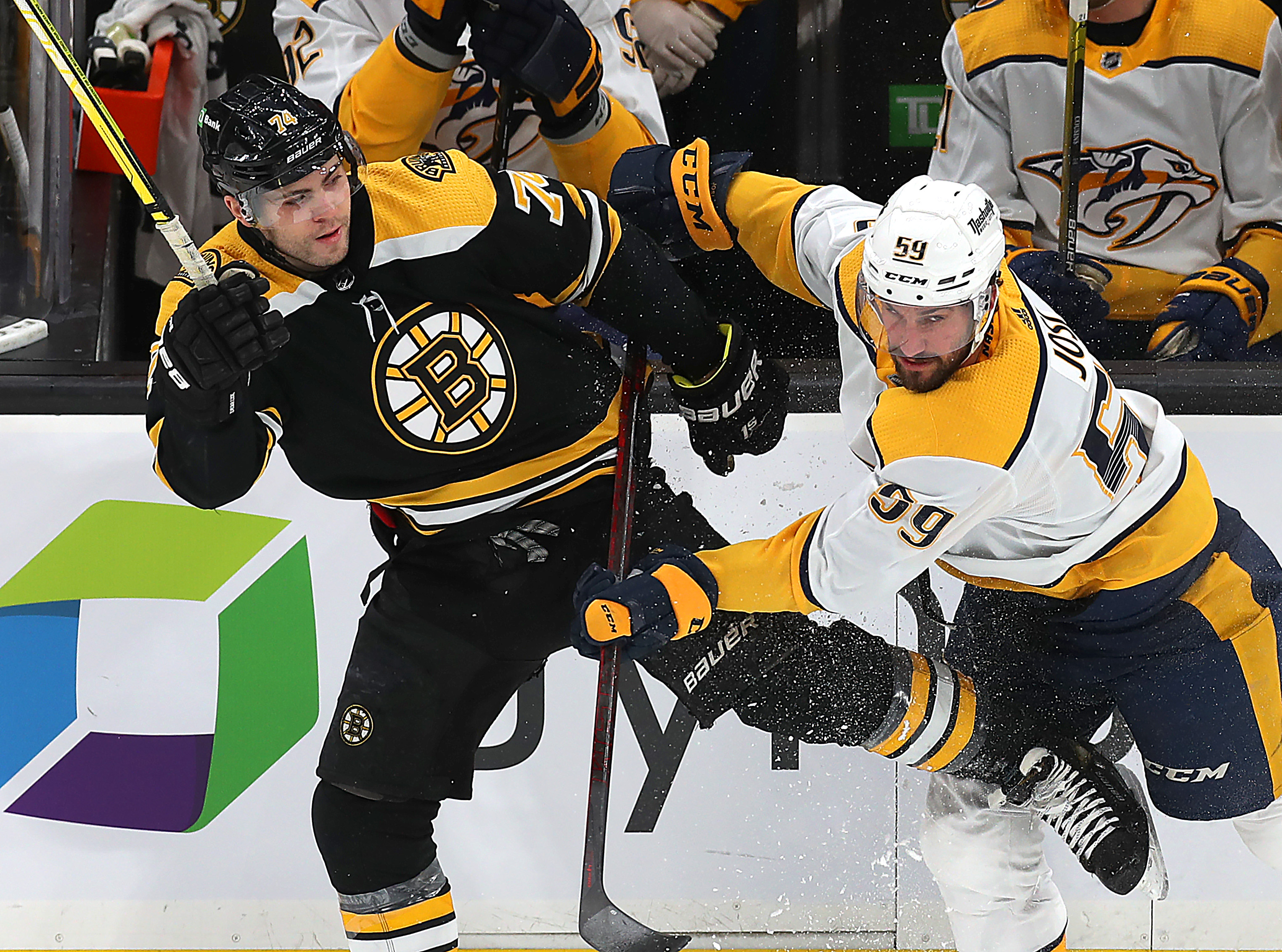 Fanatics Branded Jake DeBrusk Boston Bruins Women's Breakaway Away
