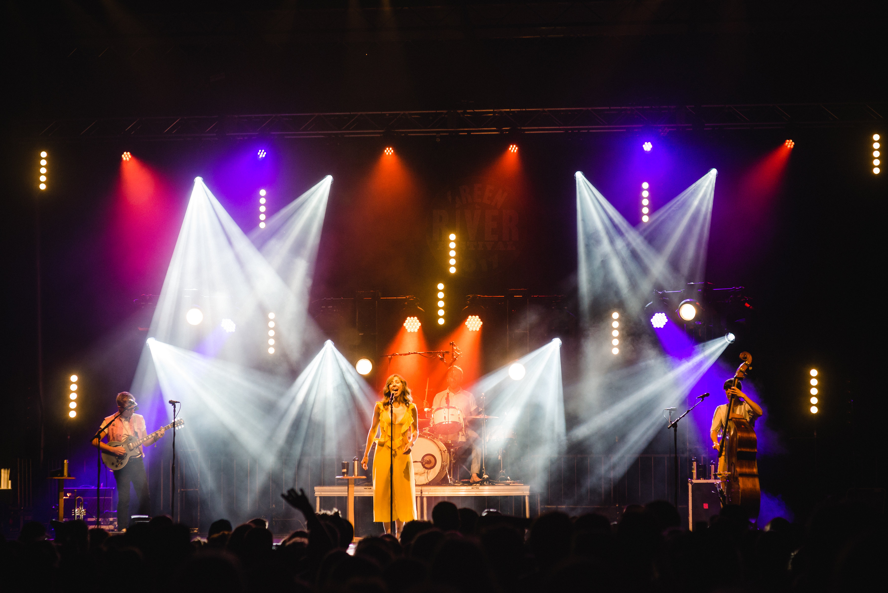 Lake Street Dive plays the 2017 Green River Festival in Massachusetts.