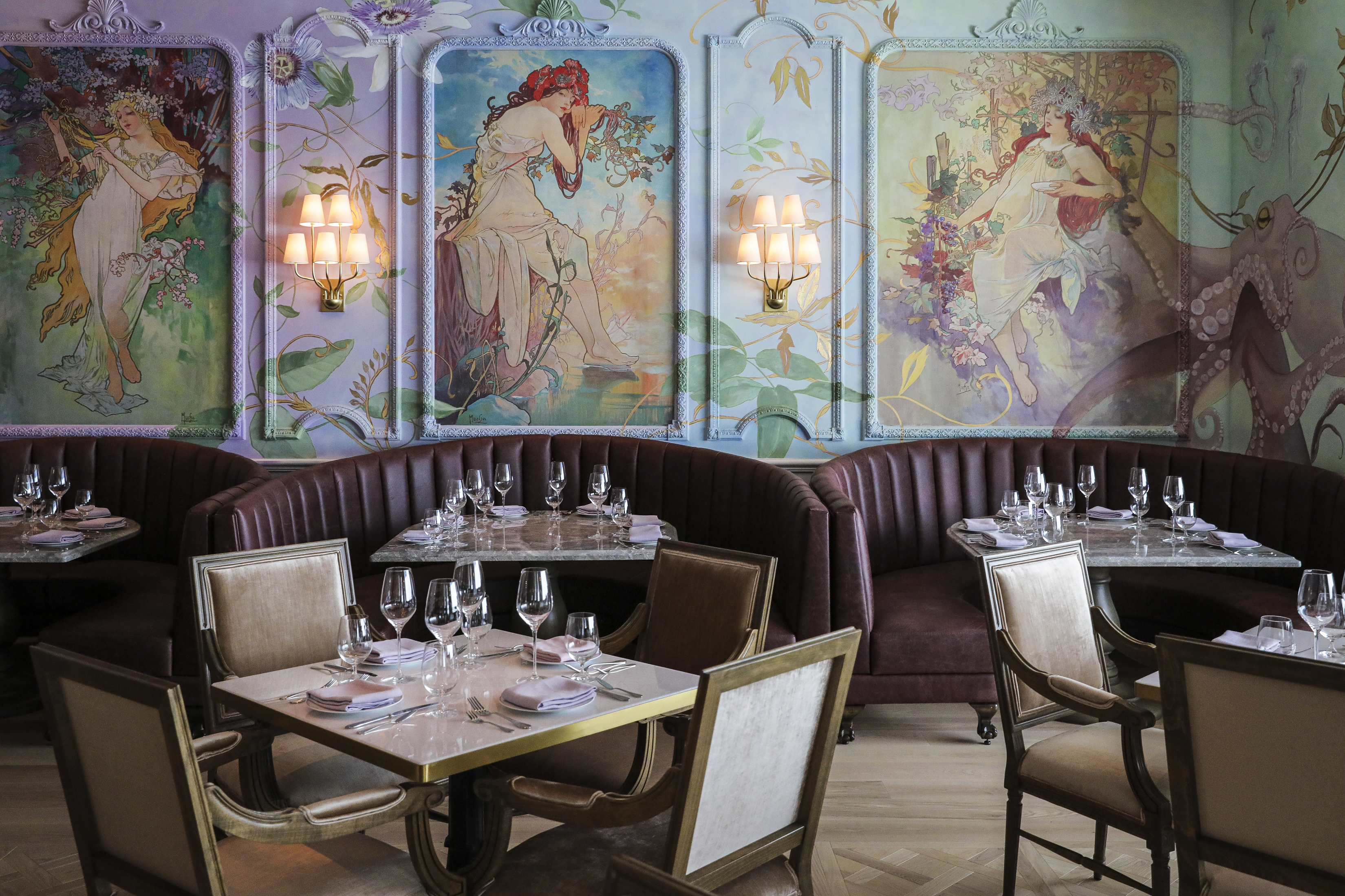 Coquette at the Omni Boston Hotel.