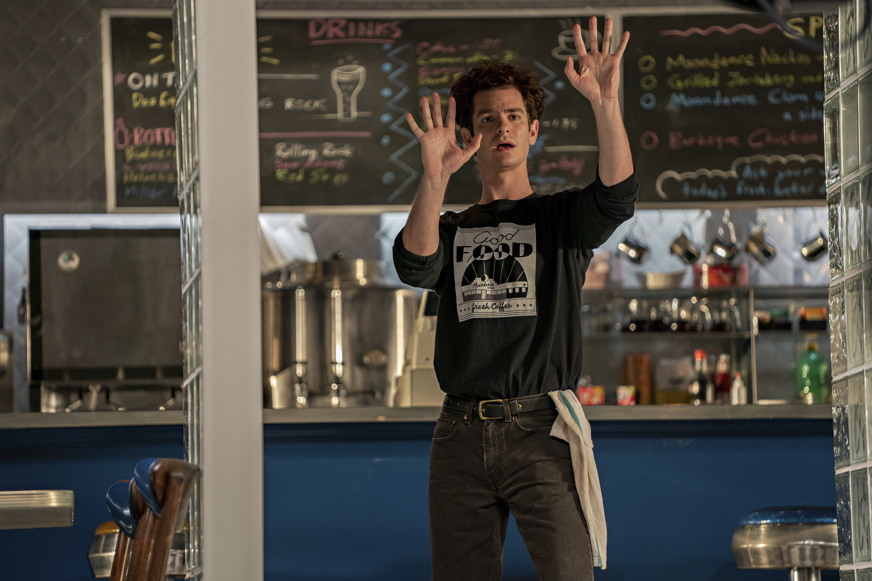 Andrew Garfield in "tick, tick … BOOM!"