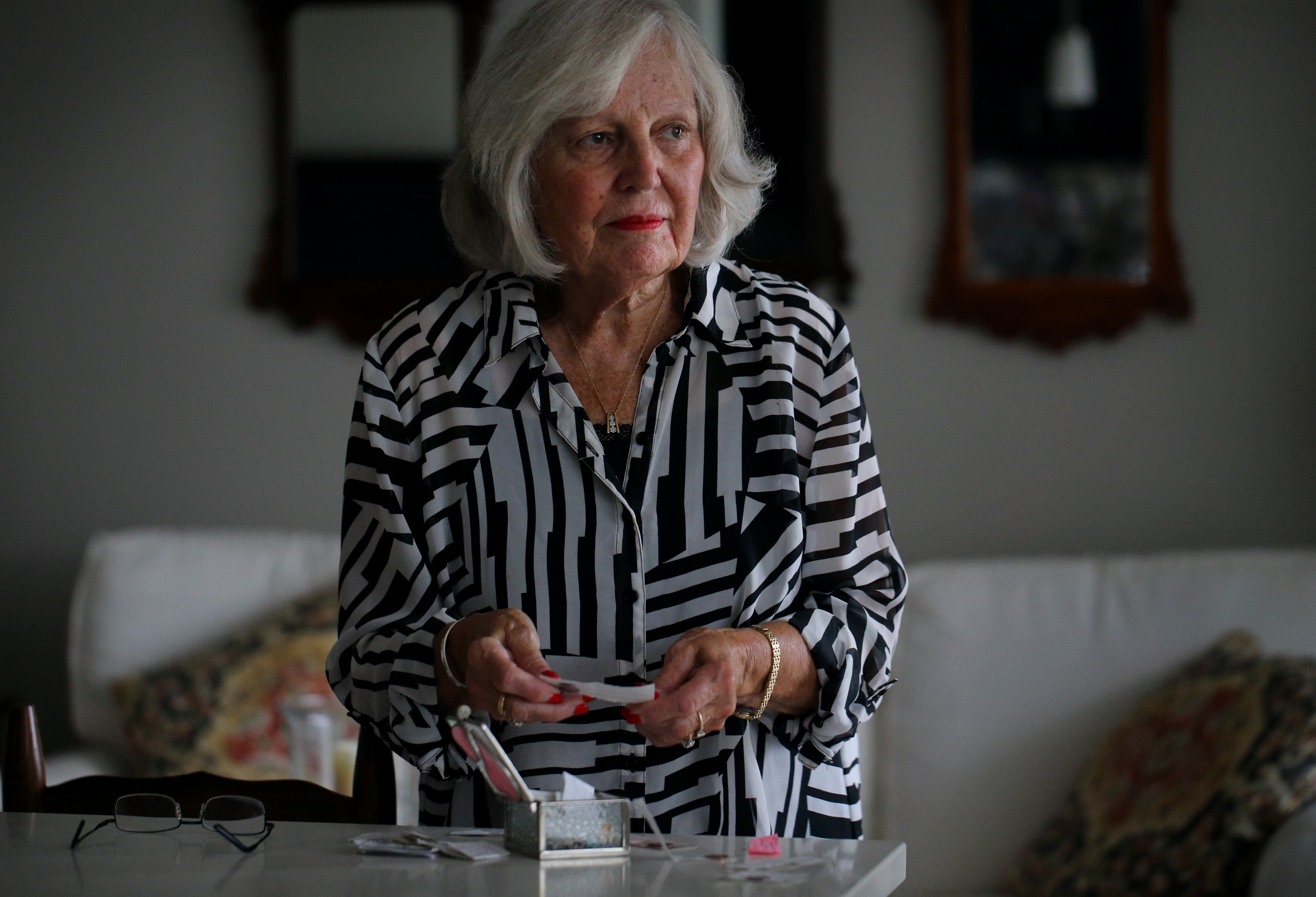Diane Hunt has a box of pennies that she’s found over the years, in strange places, that she feels are signs from her son, Bill Hunt, who was killed in the terrorist attacks on Sept. 11, 2001.