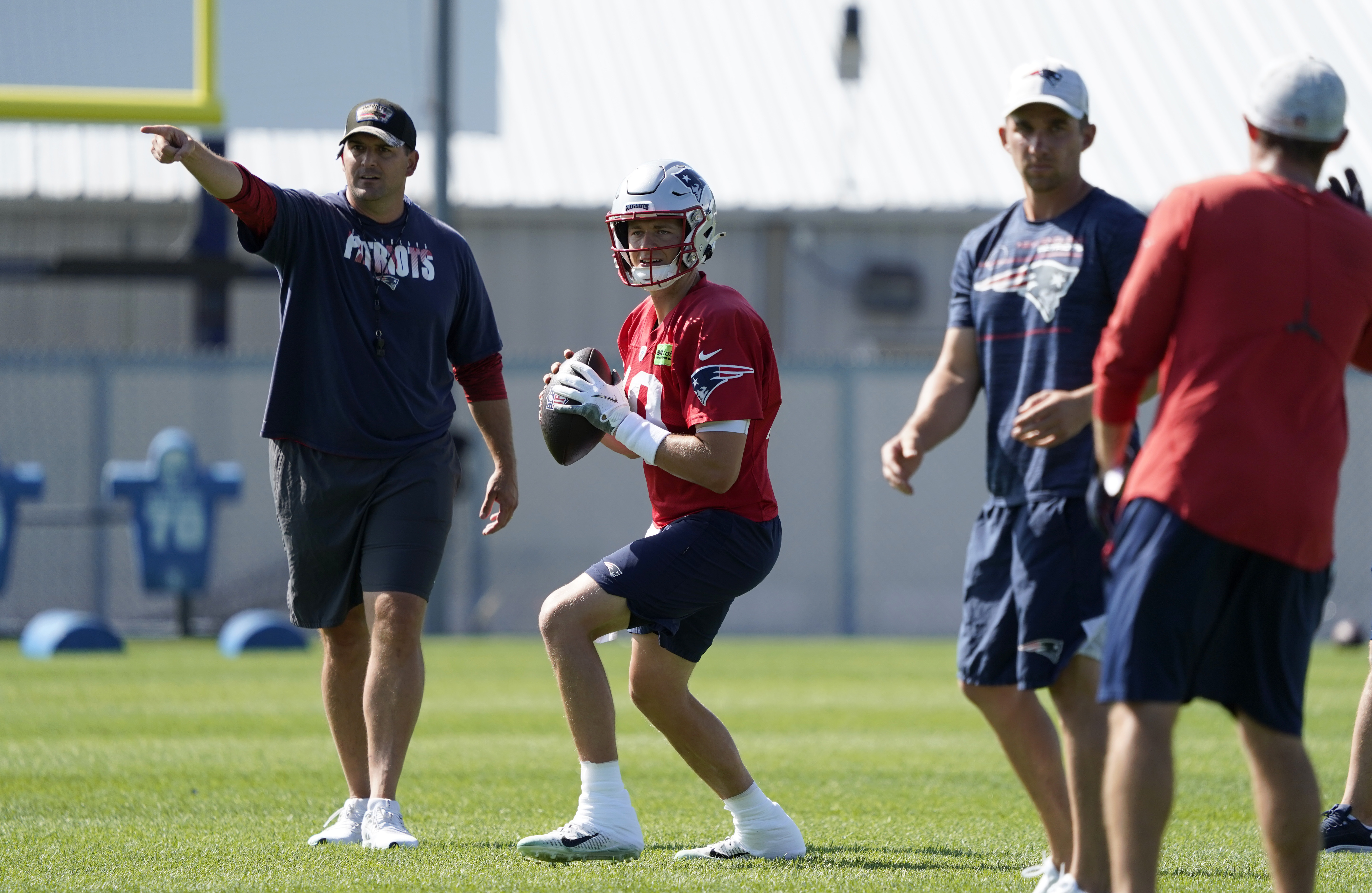 Patriots training camp Day 4: Kyle Dugger intercepts Mac Jones, defense  dominates – Boston Herald