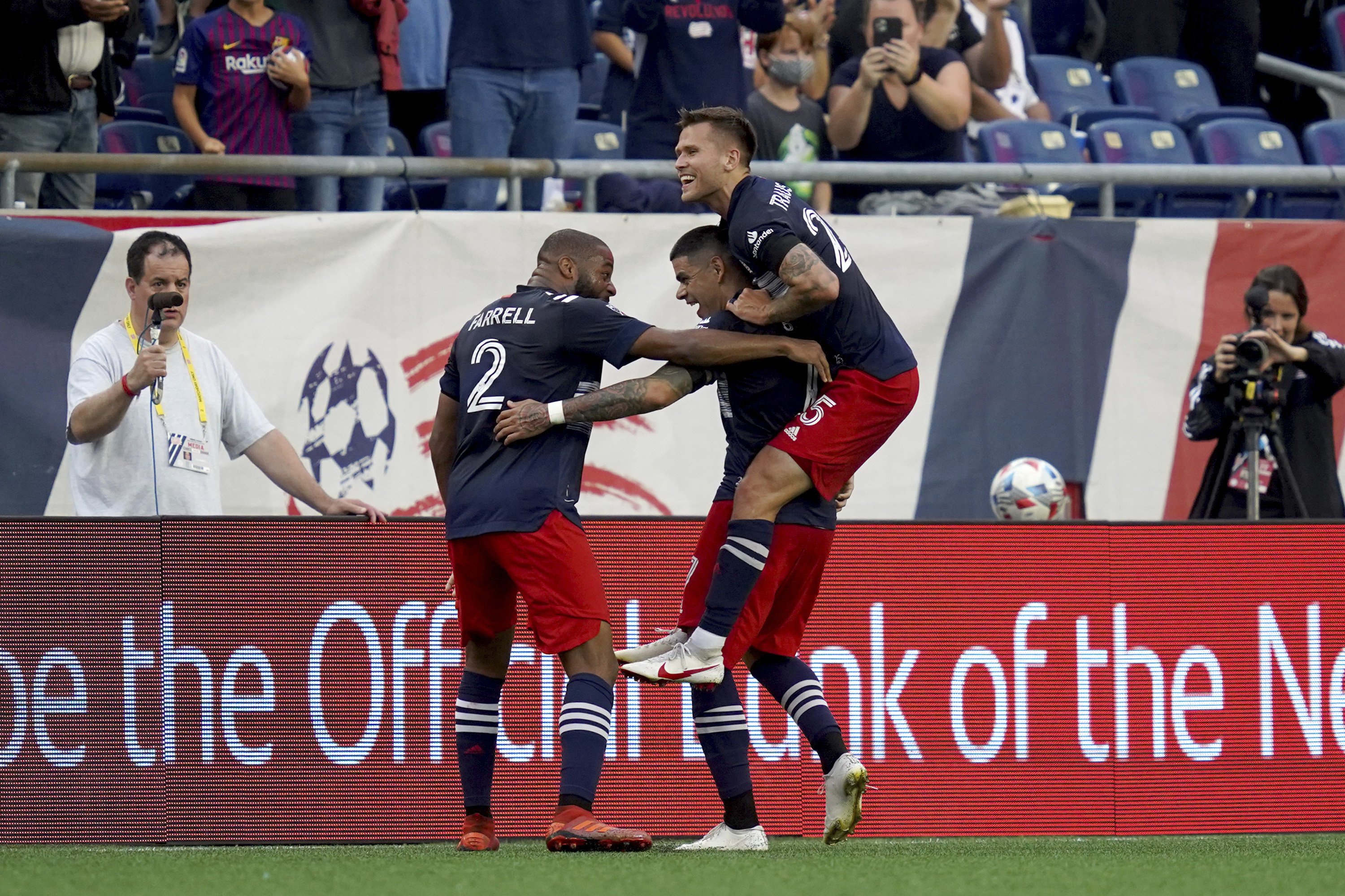 New England Revolution: Gustavo Bou leads the way to victory