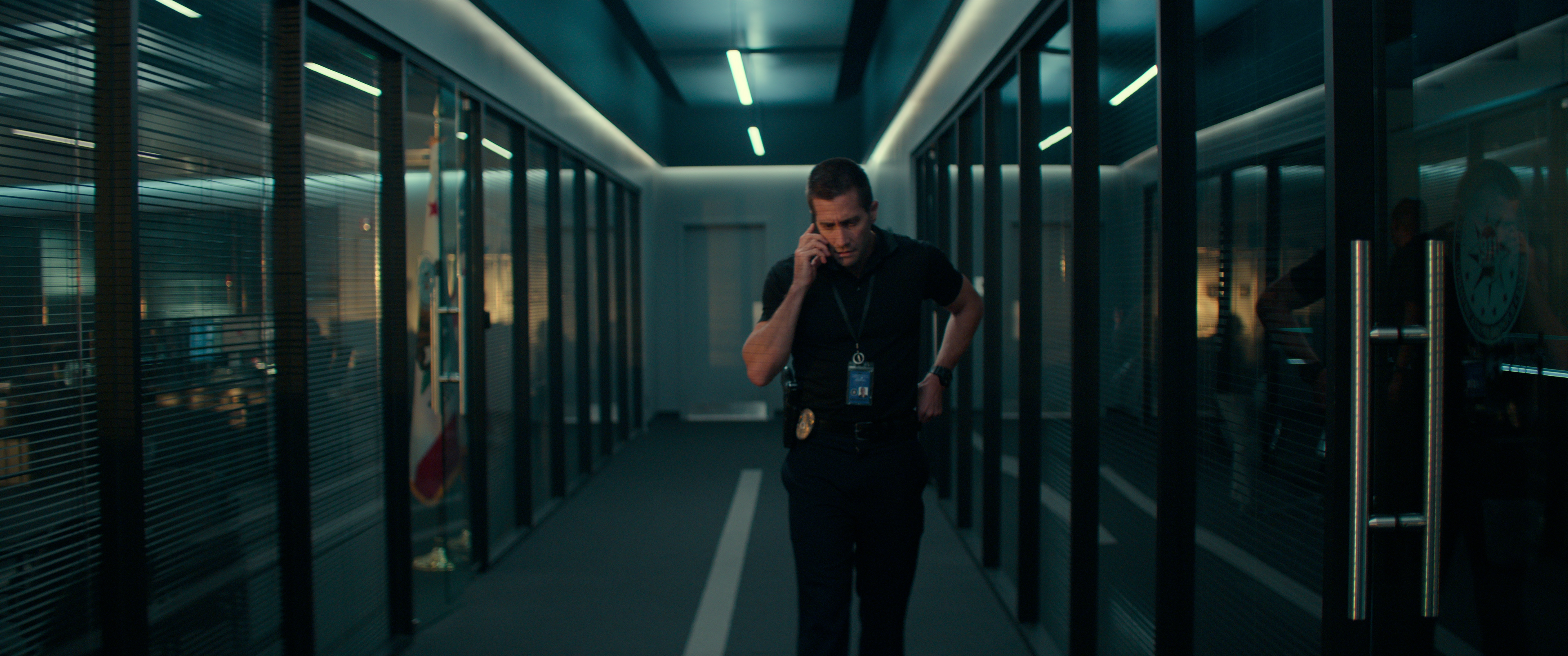 Jake Gyllenhaal in "The Guilty."