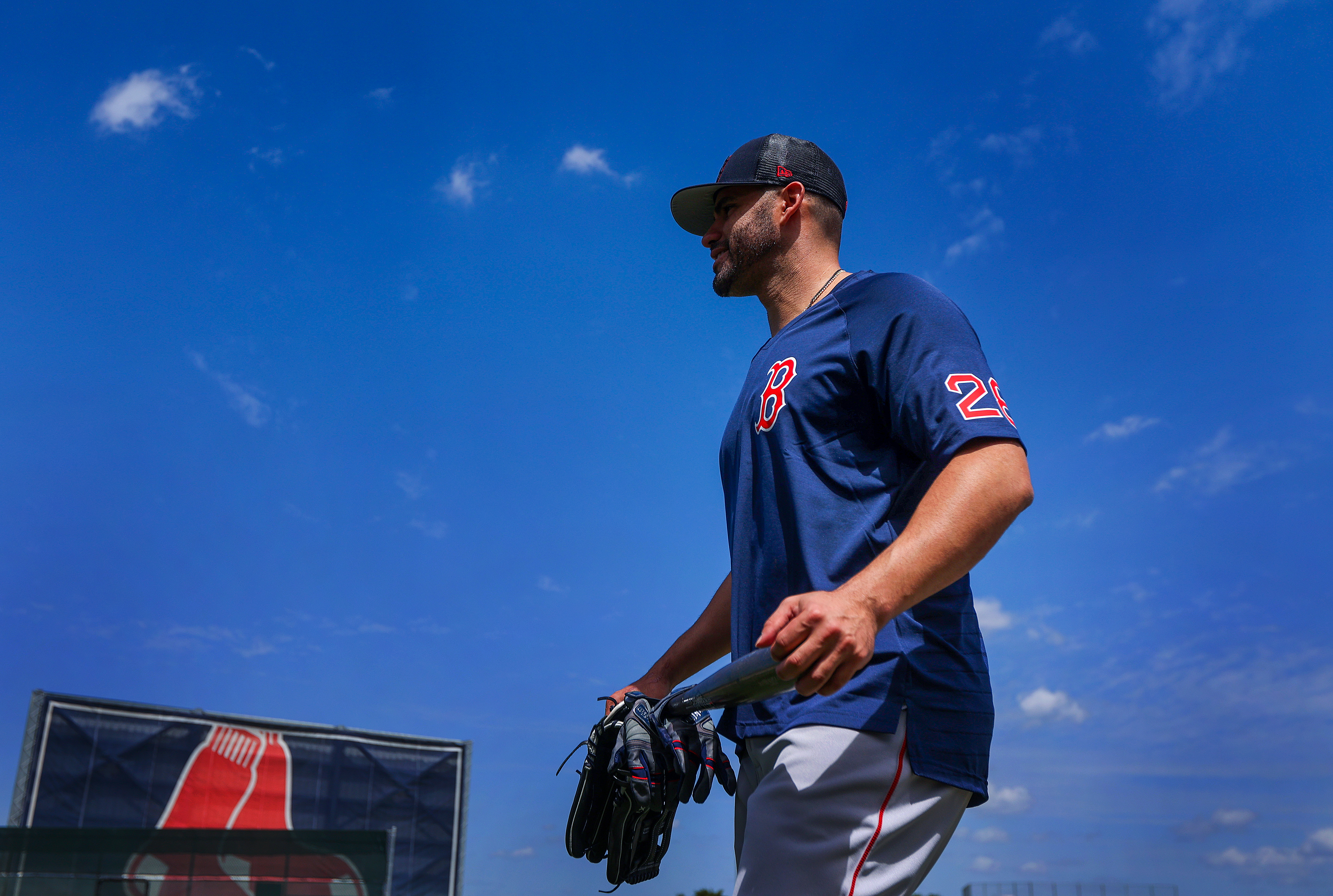 J.D. Martinez doesn't regret opting in for 2022 season with Red Sox - The  Boston Globe