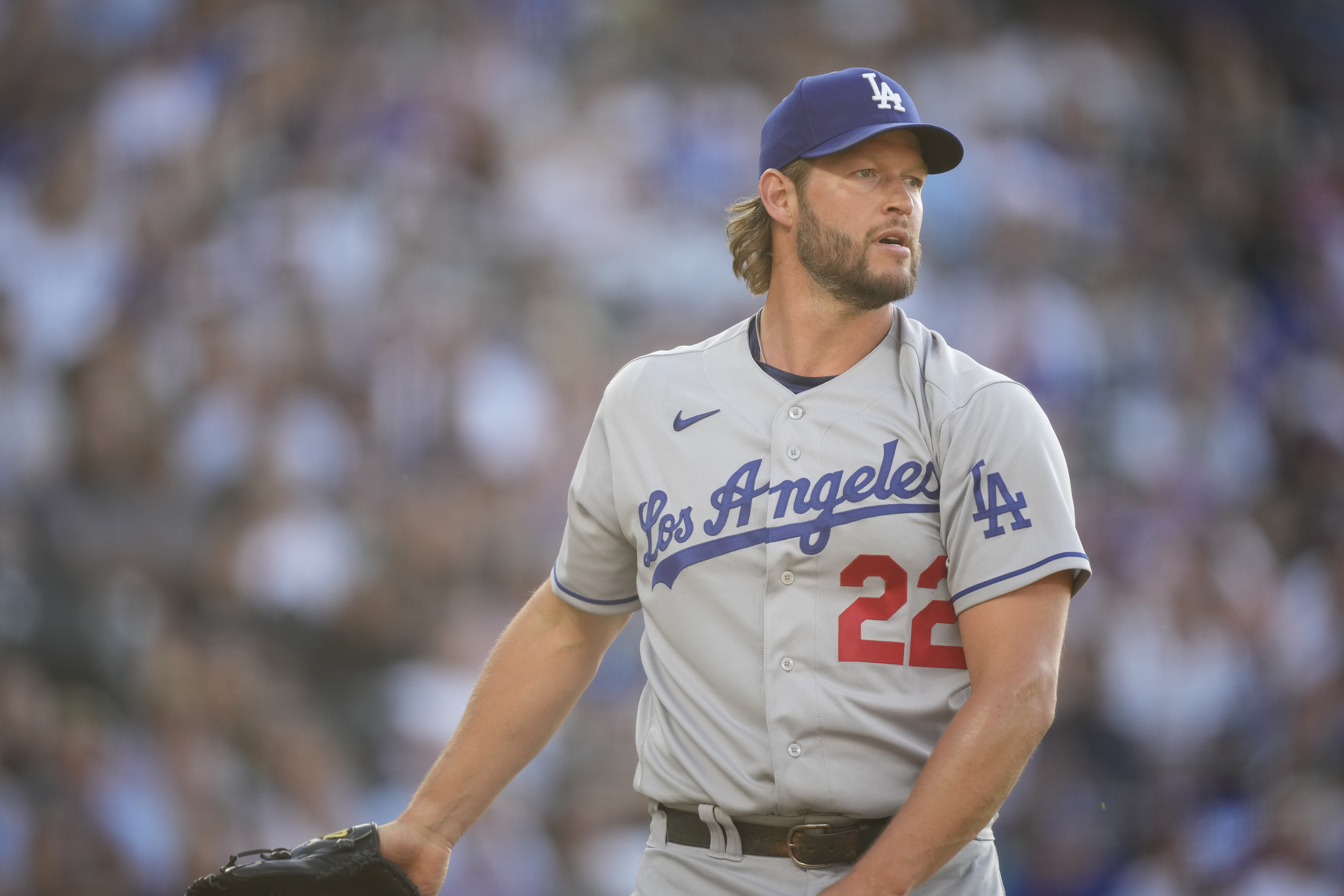Clayton Kershaw Los Angeles Dodgers Blue Name and Number Jersey T-Shir -  baby & kid stuff - by owner - household sale