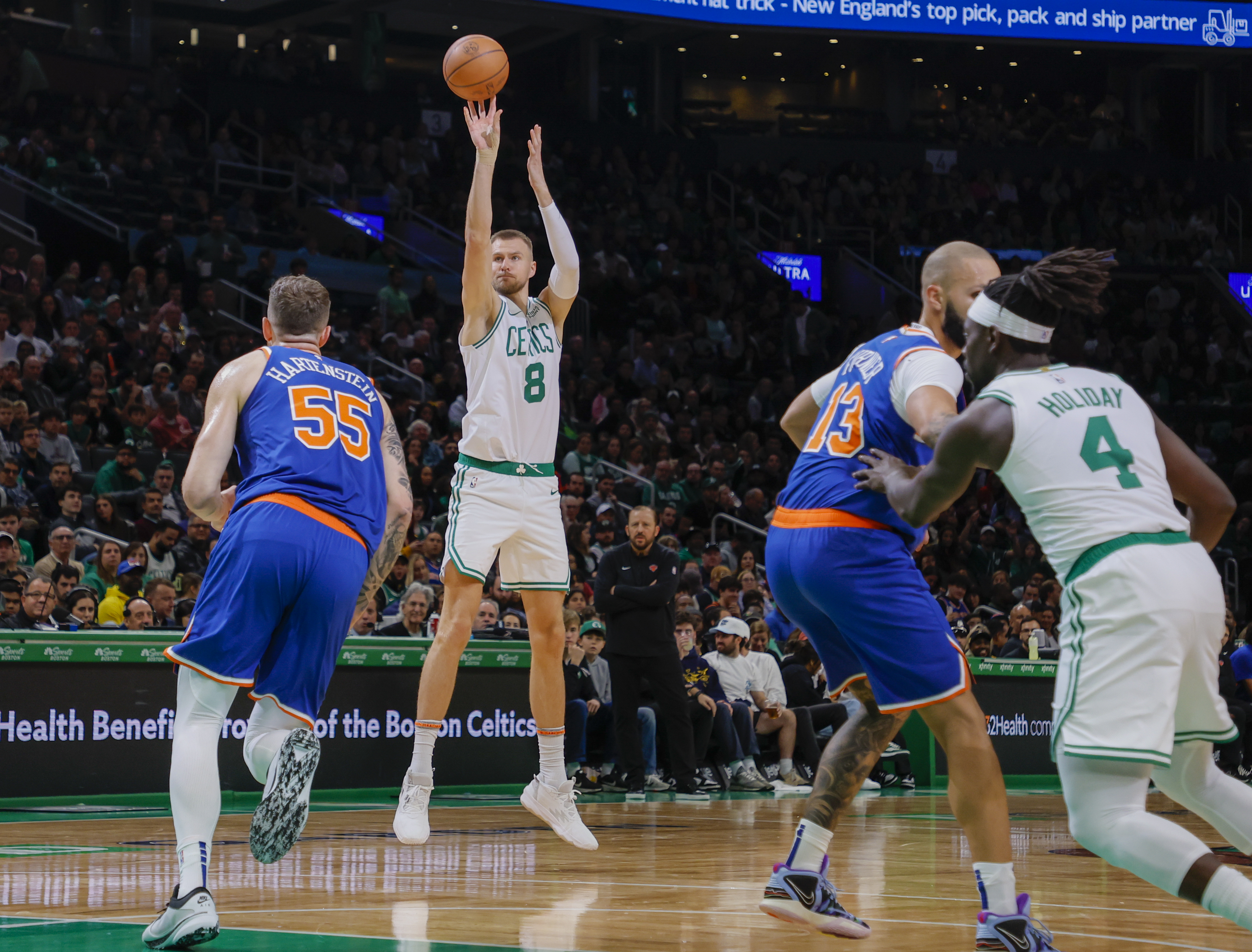 Boston Celtics take flight with Kristaps Porzingis at the helm