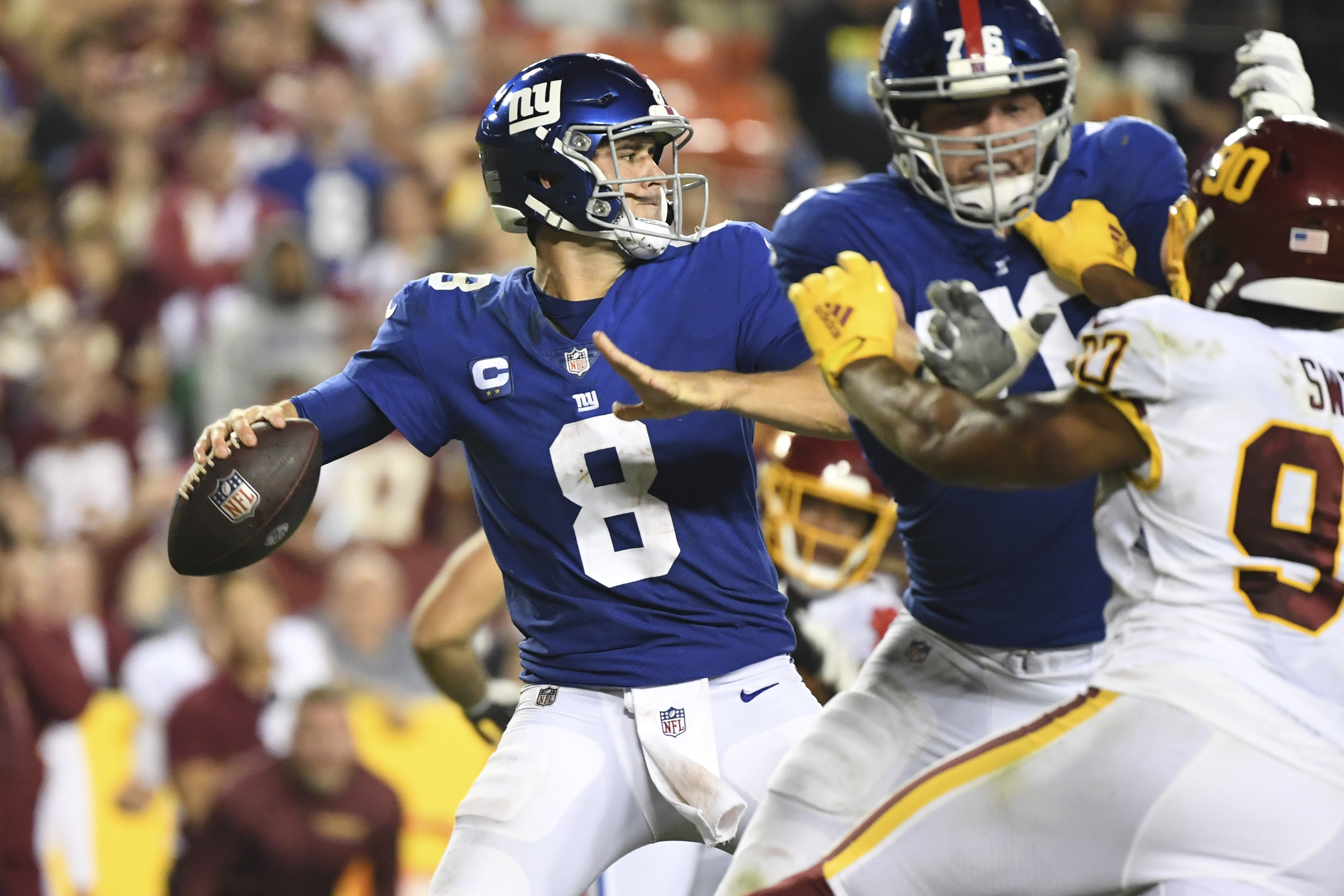 Taylor Heinicke provides answers in 'fortunate' win over Giants