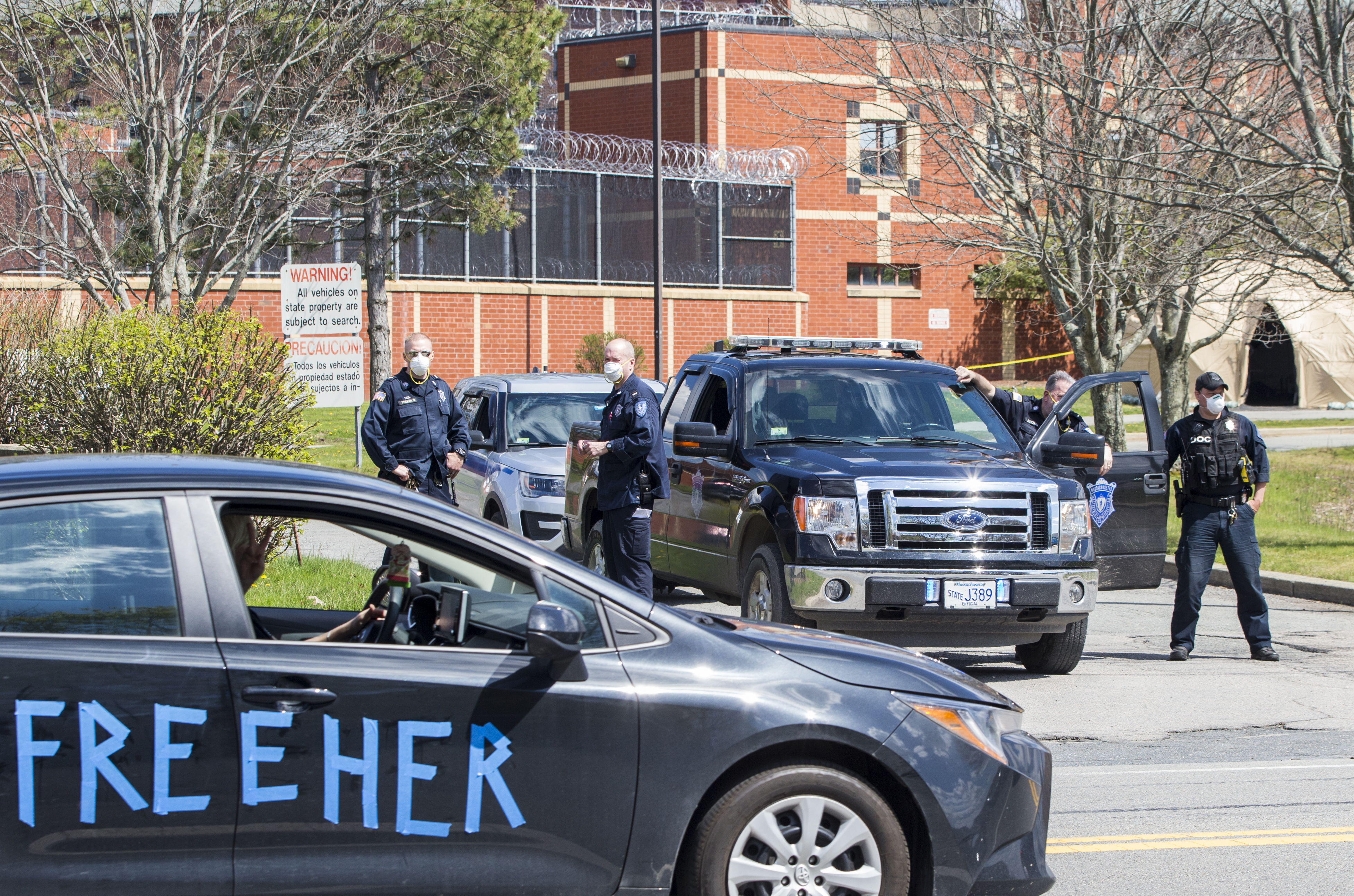 In May 2020, prison staff blocked the entrances as a rally organized by Families for Justice as Healing moved around MCI Framingham, a women's prison hit hard by the coronavirus. The rally was meant protest conditions at the state prison.