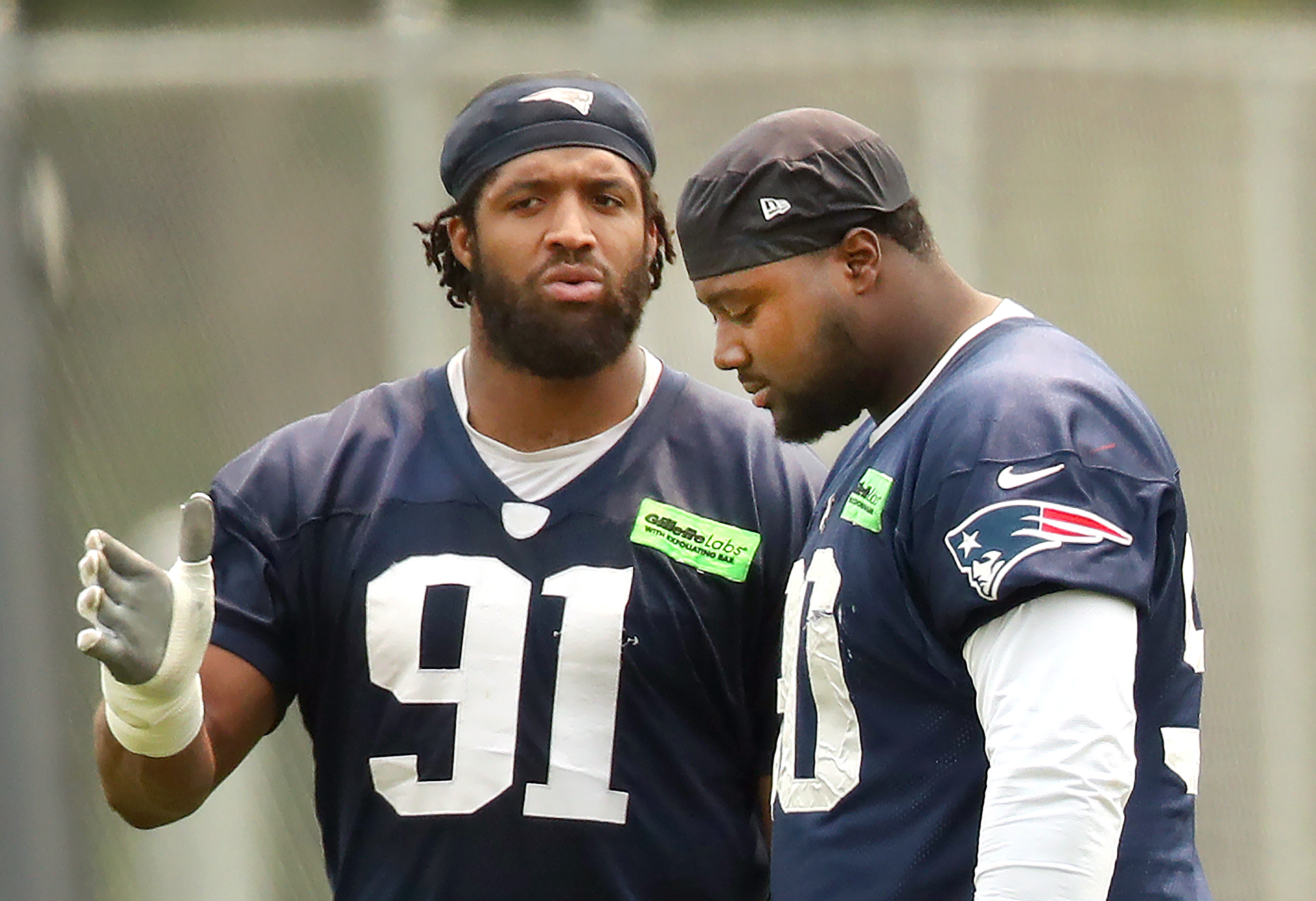 Ezekiel Elliott shows off new Patriots jersey on Instagram - CBS Boston