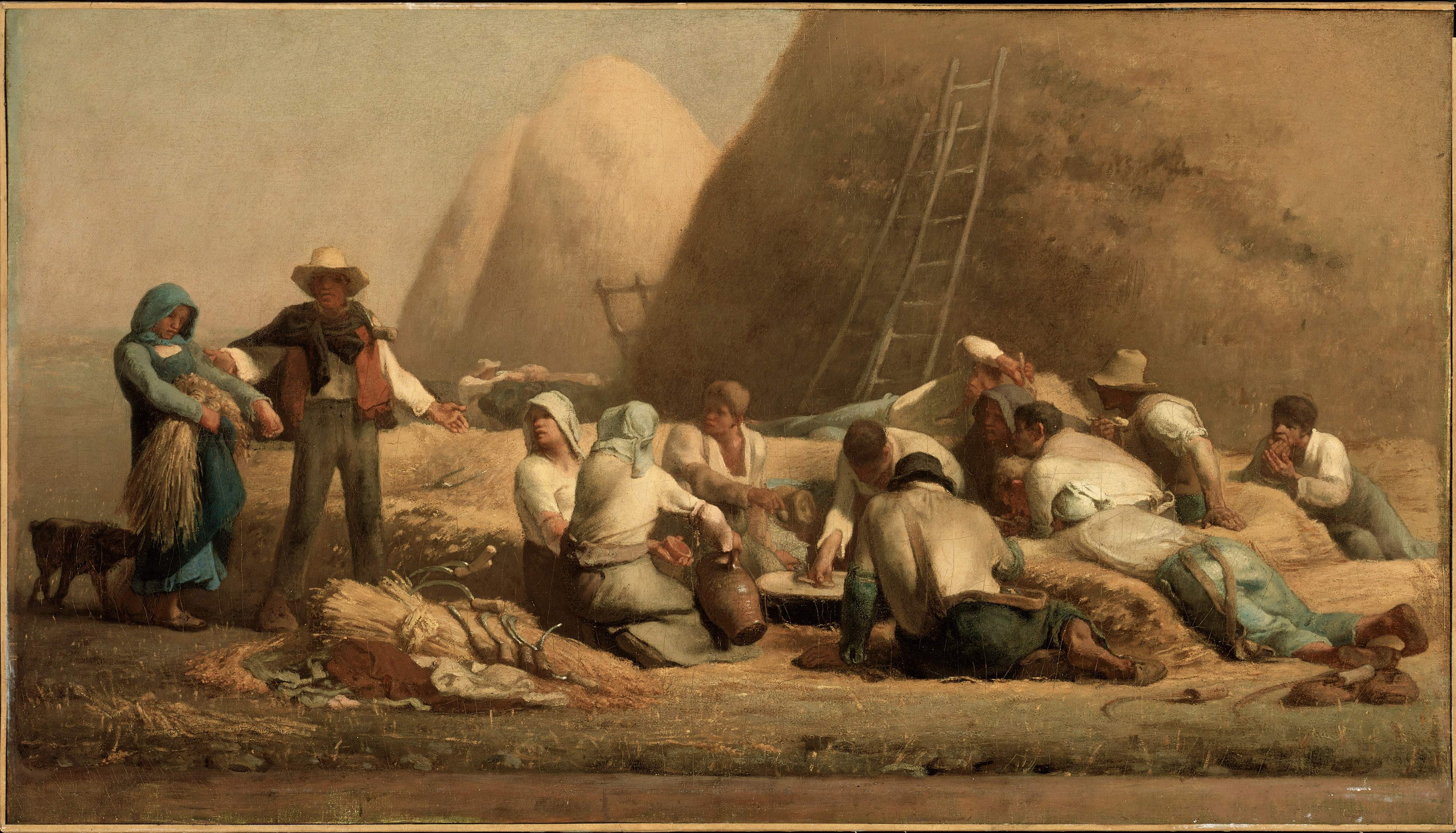 Jean-François Millet【晩鐘】 At the MFA, Monet's fireworks pair with the 'pent fury' of