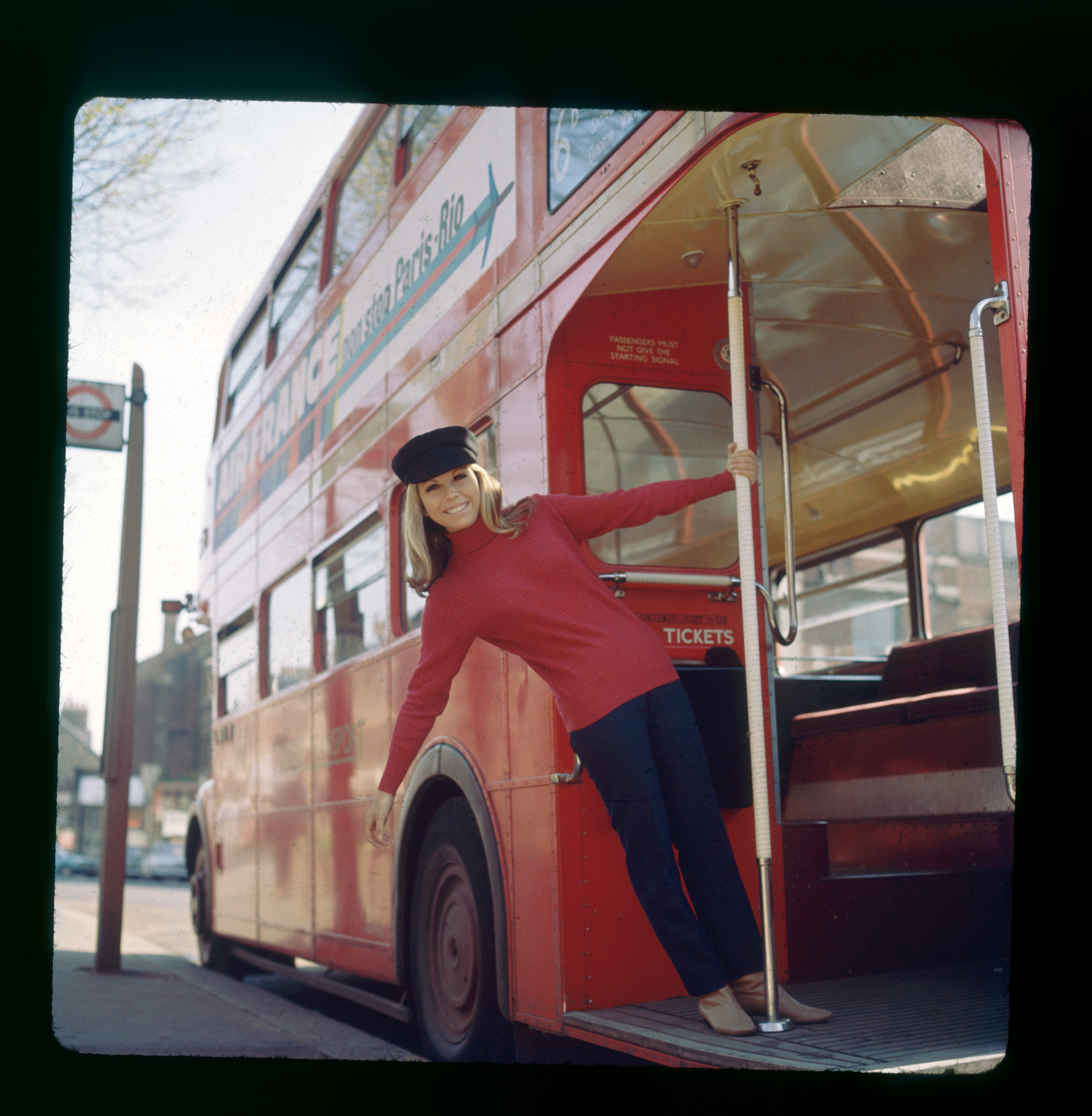 Nancy Sinatra in London.