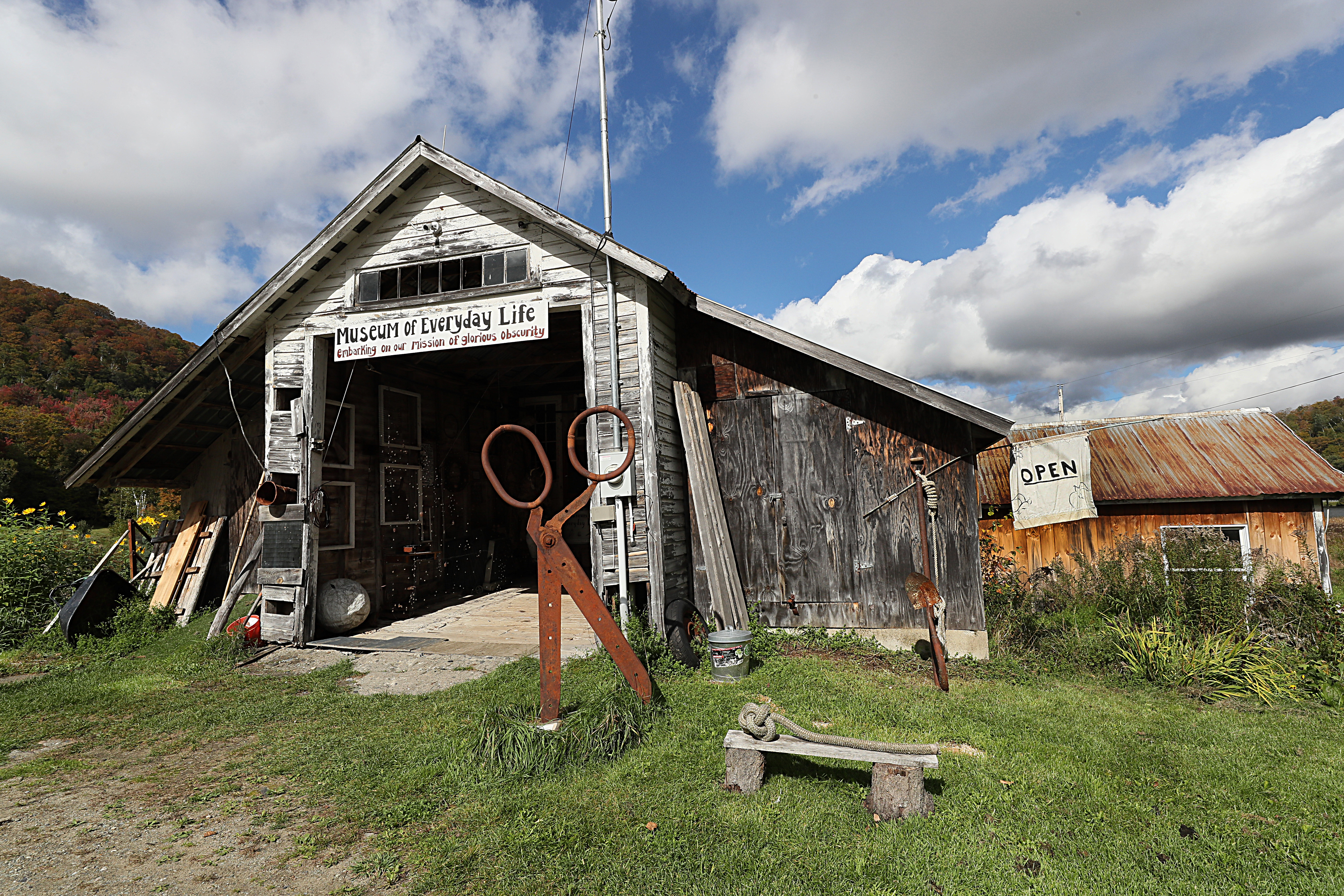 The Museum of Everyday Life in Glover, Vt., is housed in founder Clare Dolan's barn.