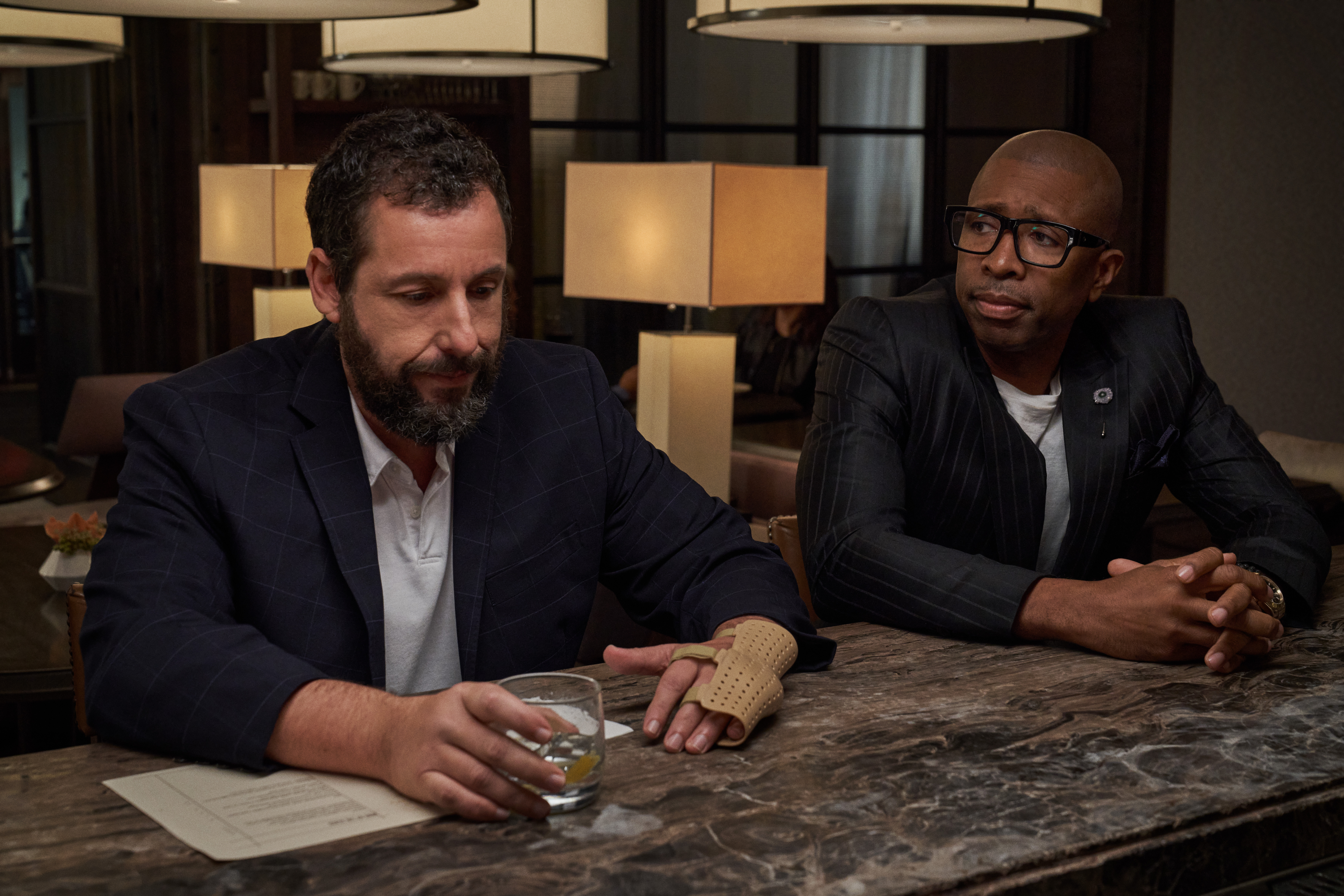Adam Sandler's new movie, “Hustle,” starring many NBA players, led by  Juancho Hernangomez, drops on June 10th on Netflix! NBA appearances…