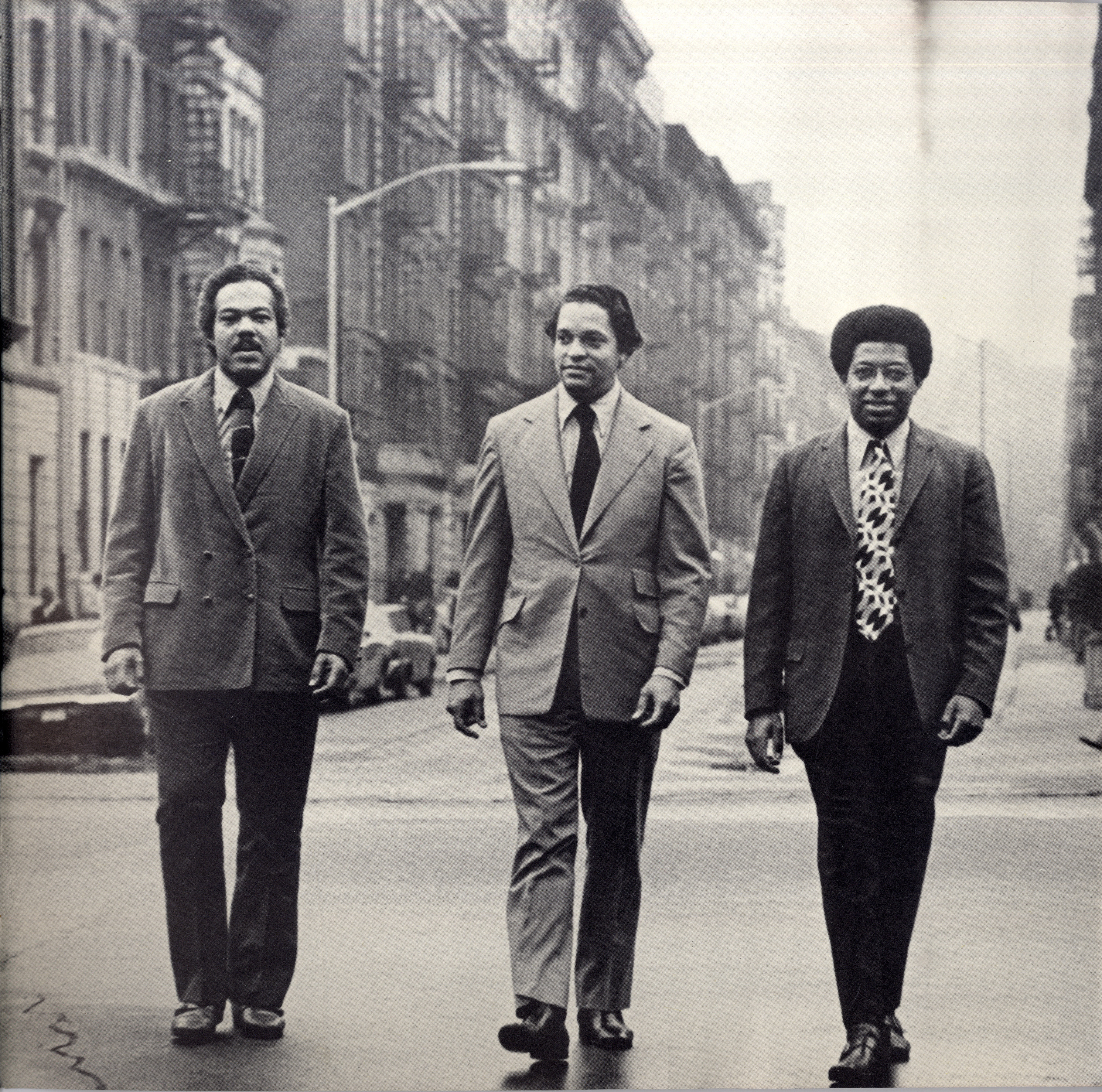 Donald Ryder (center), along with J. Max Bond Jr., (left) and Nathan Smith circa 1969. Ryder, whose firm Bond Ryder & Associates designed important repositories of Black culture and social history in becoming one of the nation’s most prominent partnerships of Black architects, died on Feb. 17.