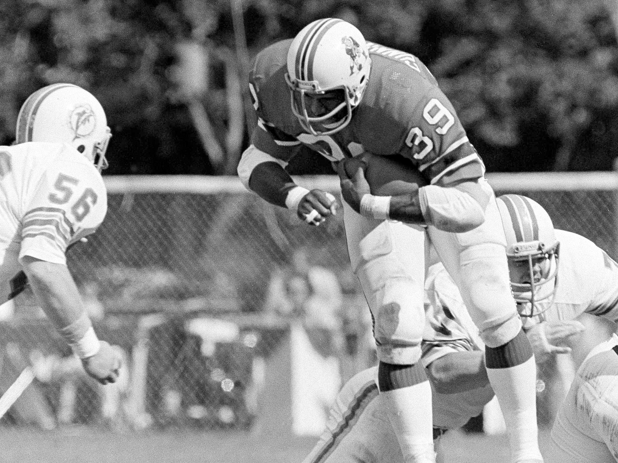 Sam "Bam" Cunningham rushed for more than 5,400 yards in his 10-year Patriots career.