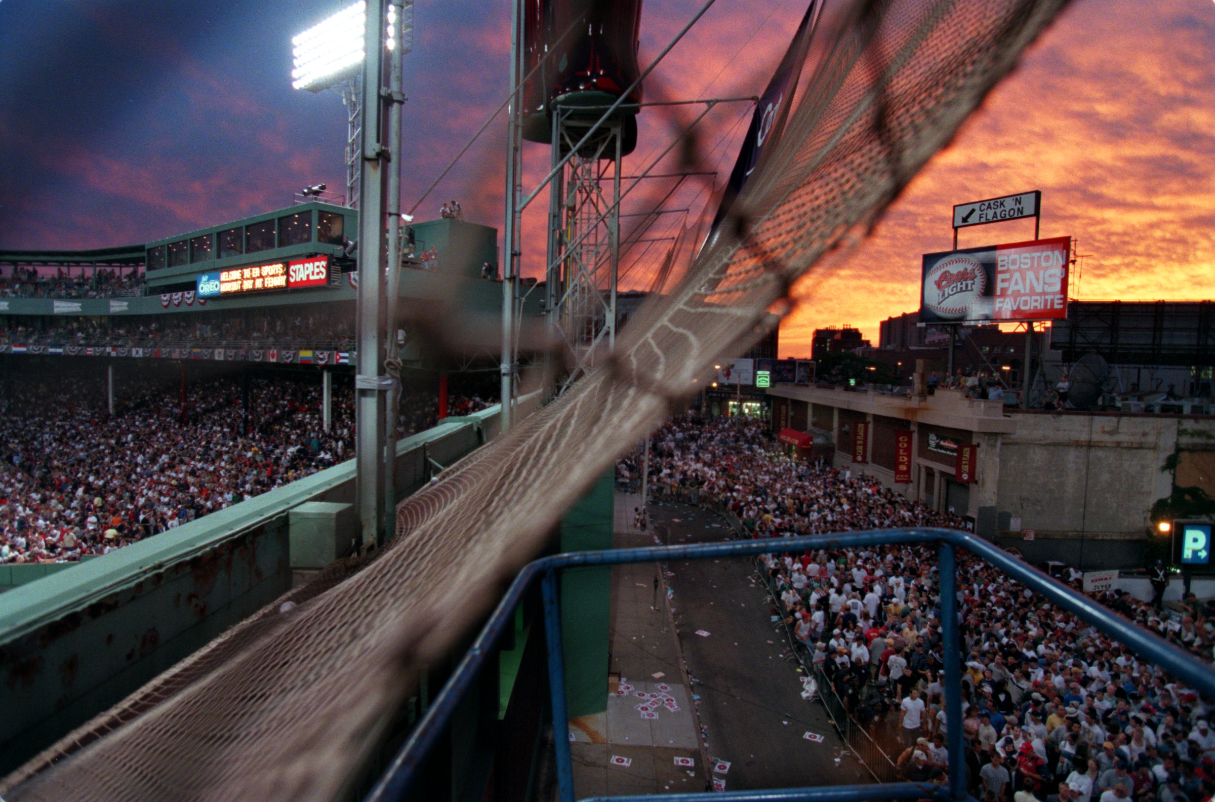 At the 1999 All-Star Game, Fenway Park was the center of the