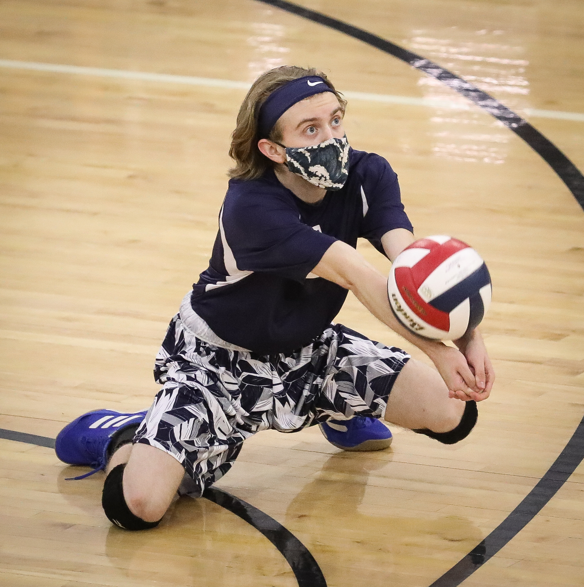Aaron Saporito is part of the veteran core at St. John's Prep which has helped a roster mostly made up of new volleyball players adapt, and excel.