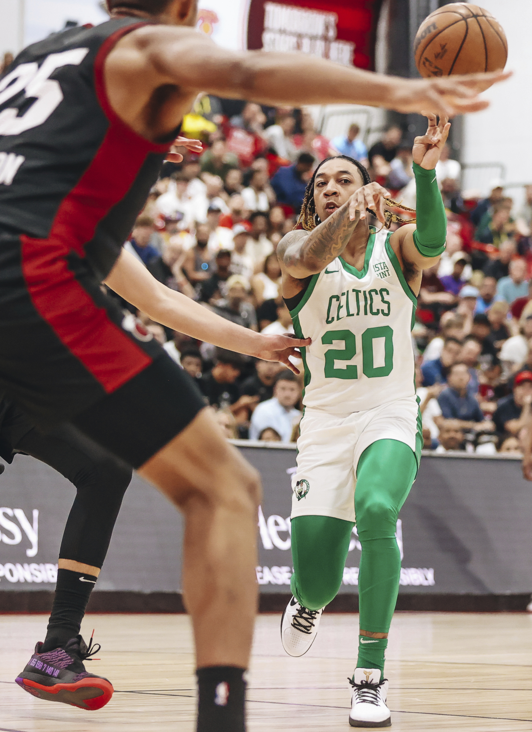 JD Davison Boston Celtics Las Vegas Summer League highlights vs