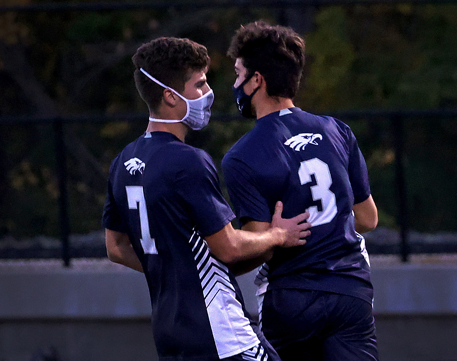 Owen Siewert (7) and Evan Hannibal (3) each scored a goal in St. John's Prep's 3-0 win over Malden Catholic on Friday night.