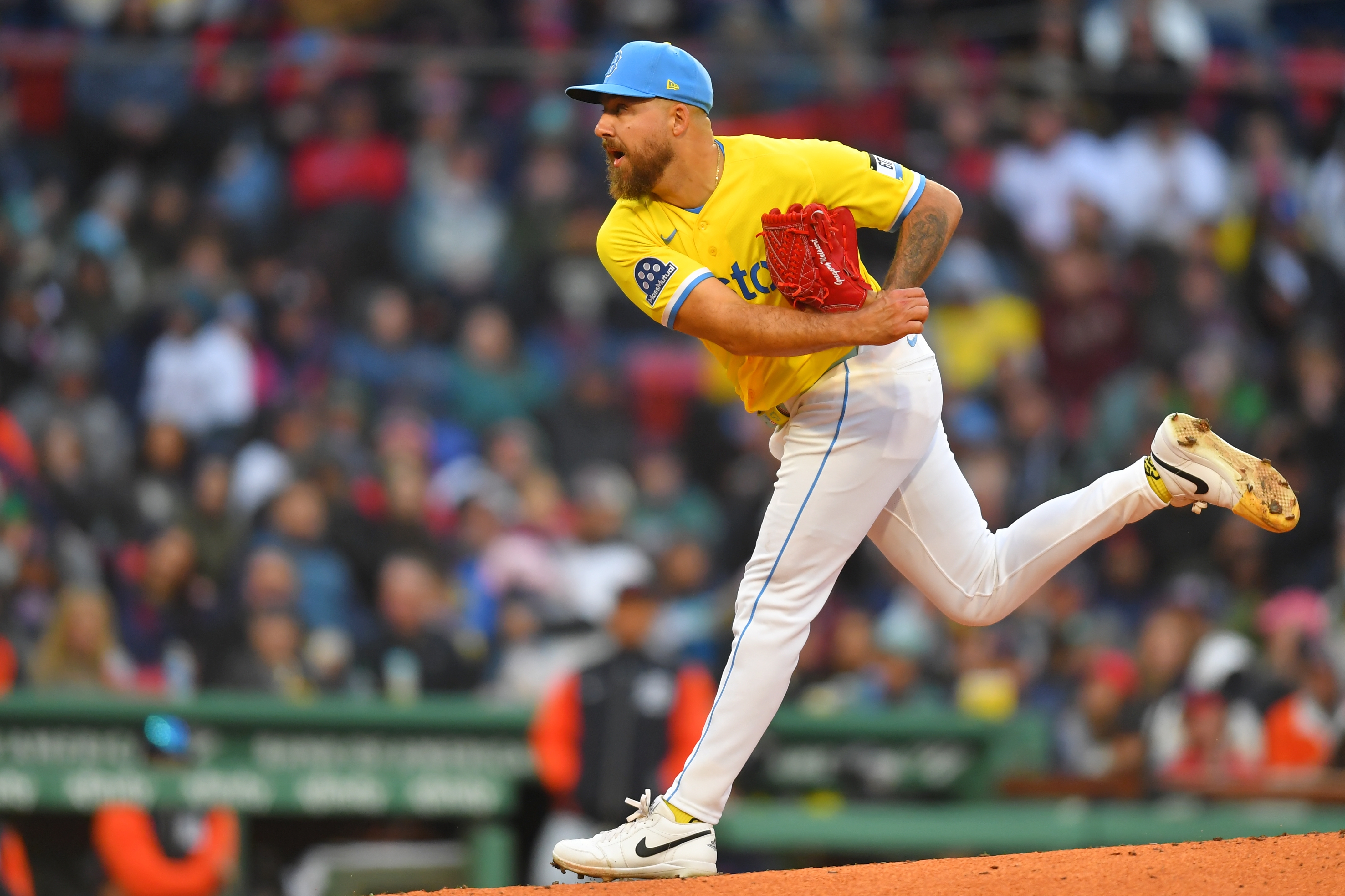 Greg Weissert's electric sixth inning saved the Red Sox against