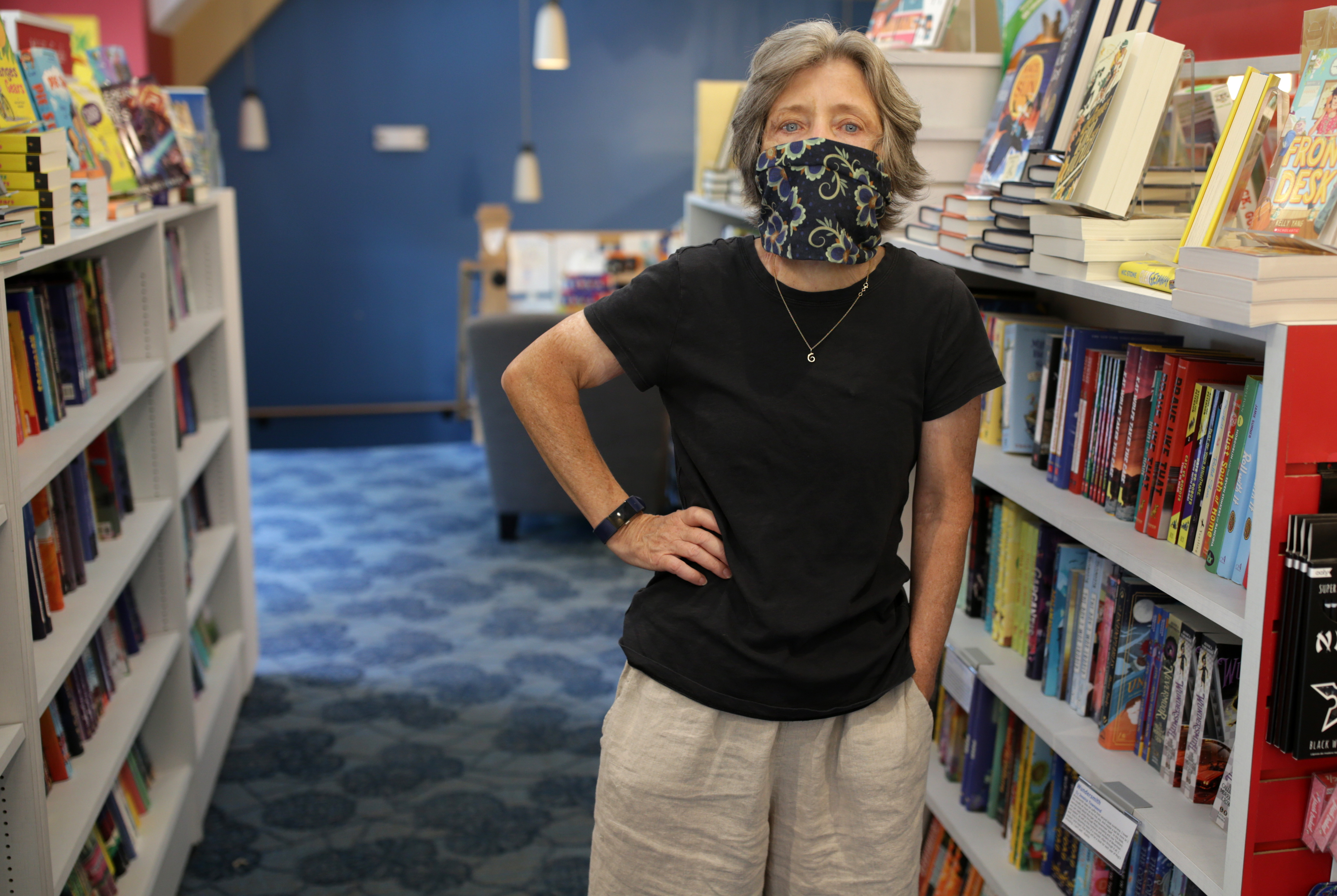 Kathleen Crowley, co-owner of Belmont Books, and her staff designed a Read It Forward book donation program modeled after one started at a Connecticut store.