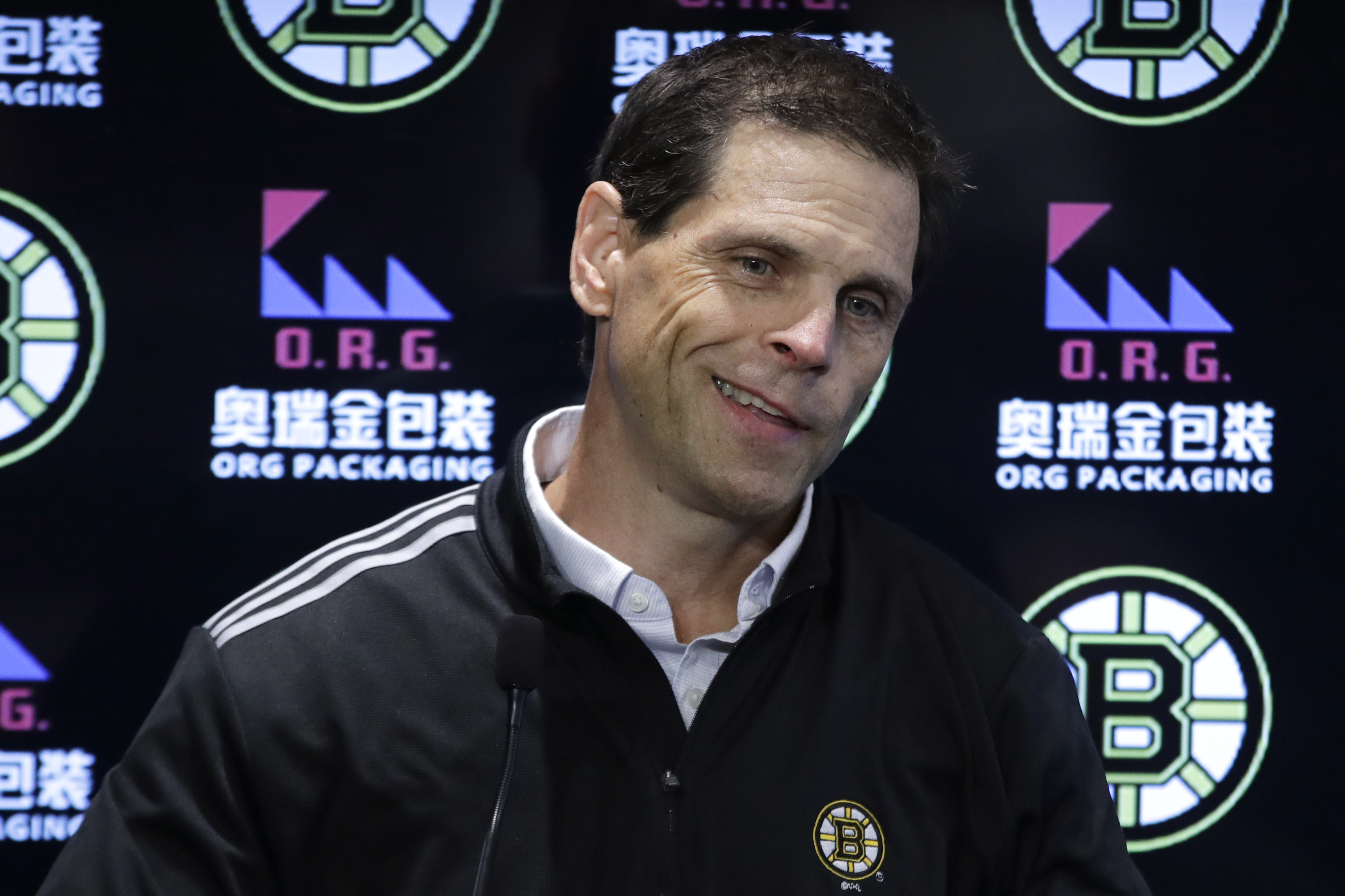 Don Sweeney has plenty of reasons to smile after seeing what has happened to his team since the trade deadline.