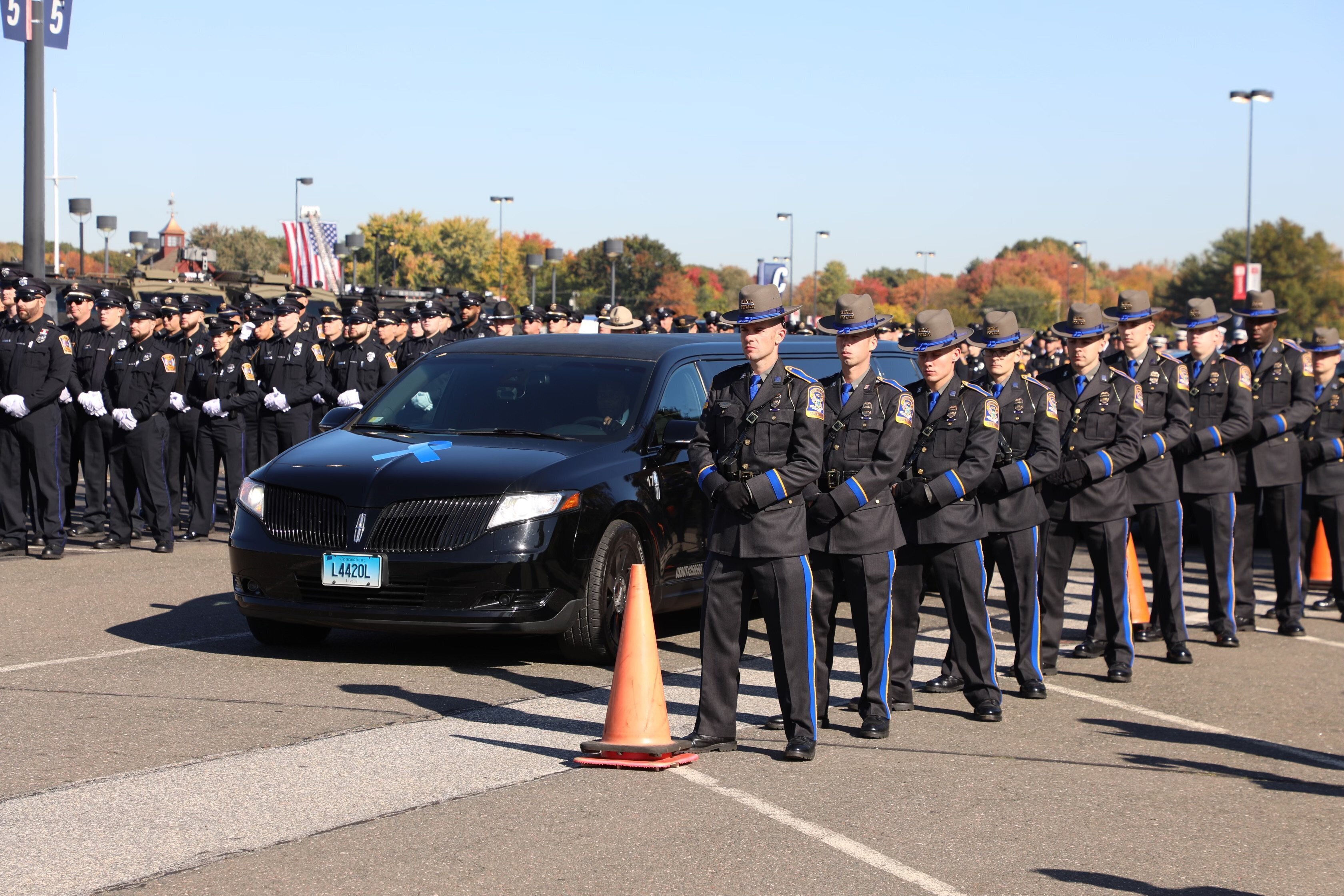 Funeral for 2 ambushed Connecticut officers draws peers from around US -  The Boston Globe