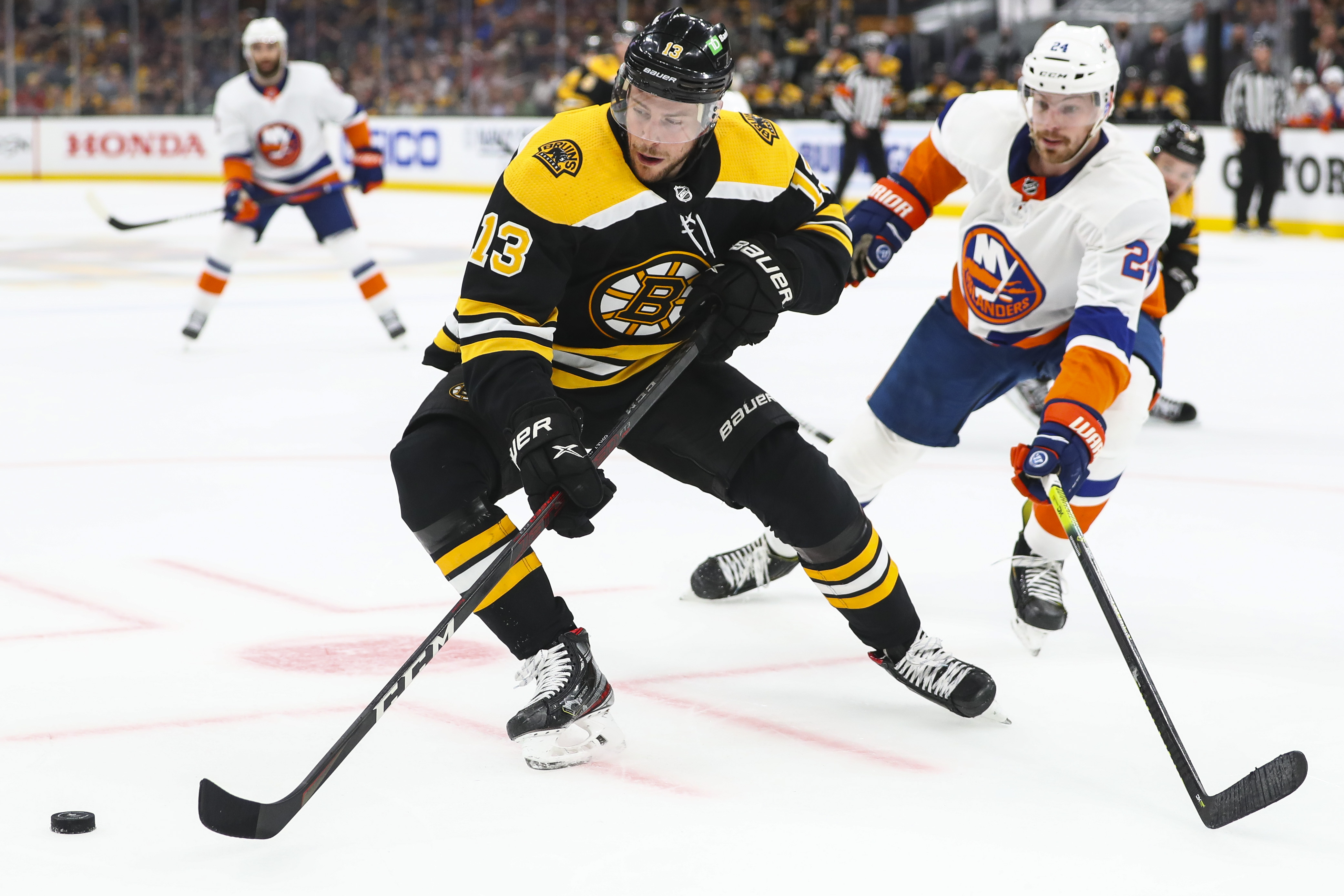 Charlie Coyle had just one goal in the six games against the Islanders, and will have offseason surgery for an undisclosed issue.