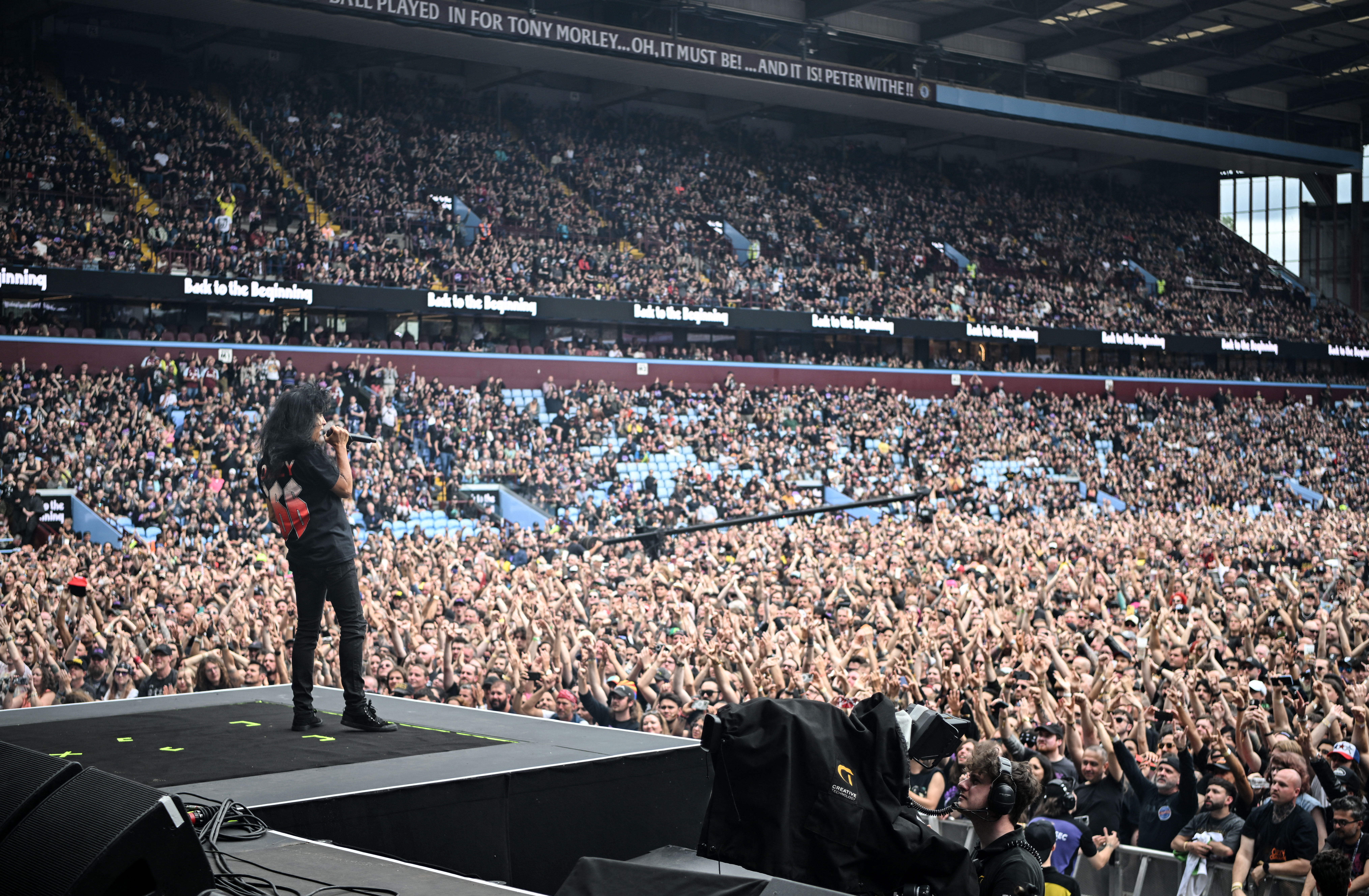 Steven Tyler sings at Black Sabbath show; James Taylor musical team