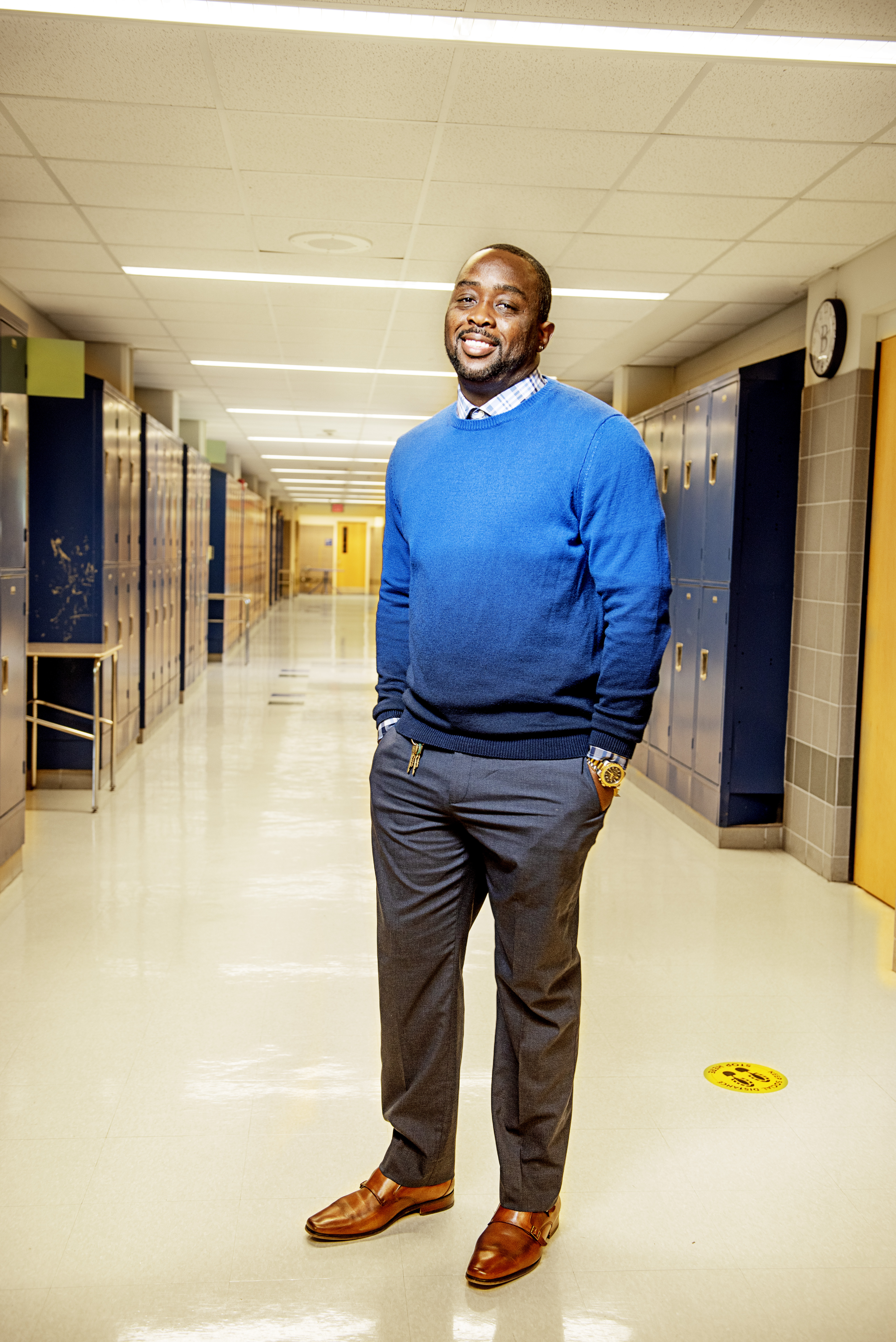 Akil Mondesir, Bedford Public School’s METCO director.