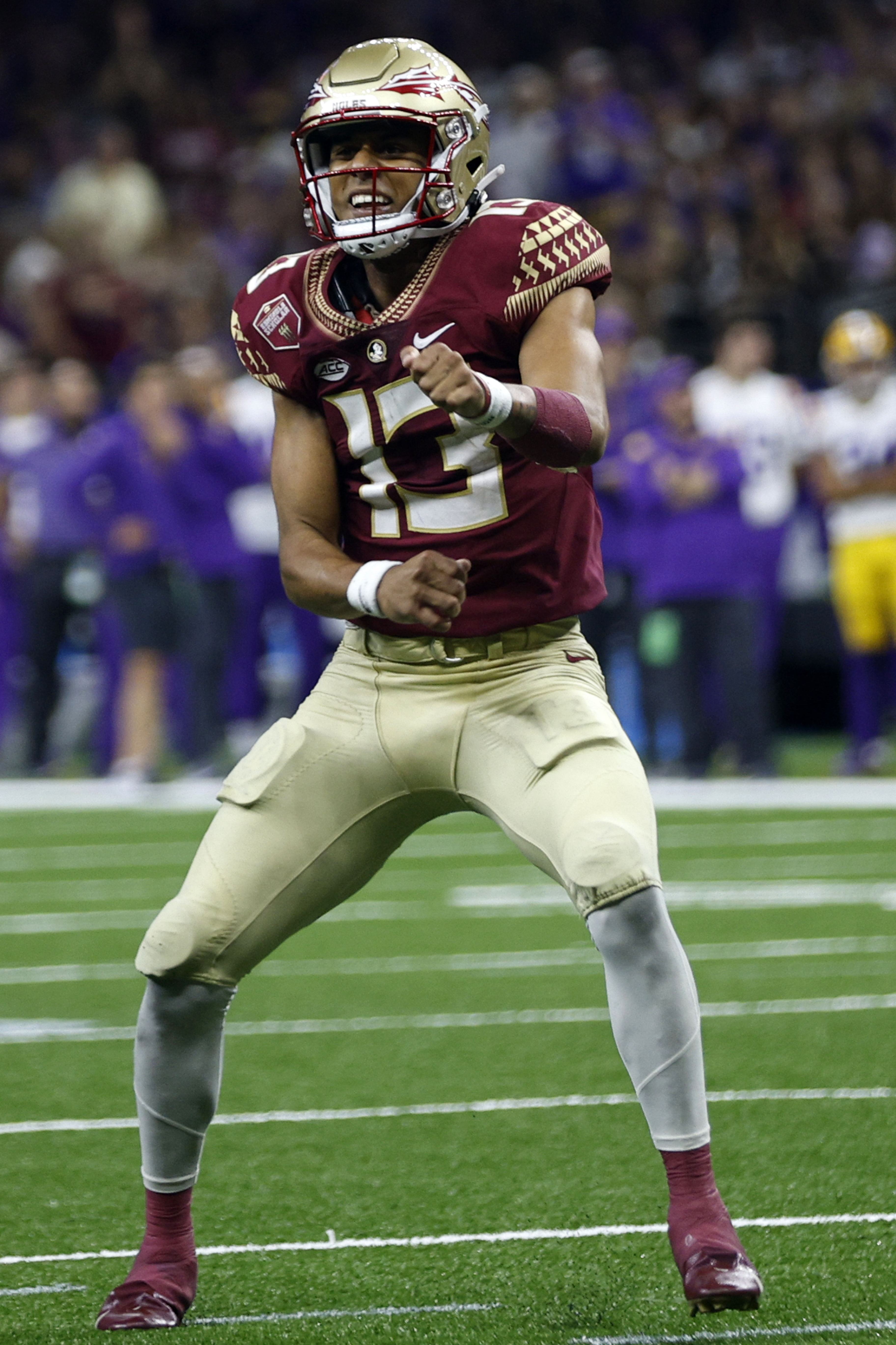 Florida State blocks PAT with no time left to beat LSU 24-23 in