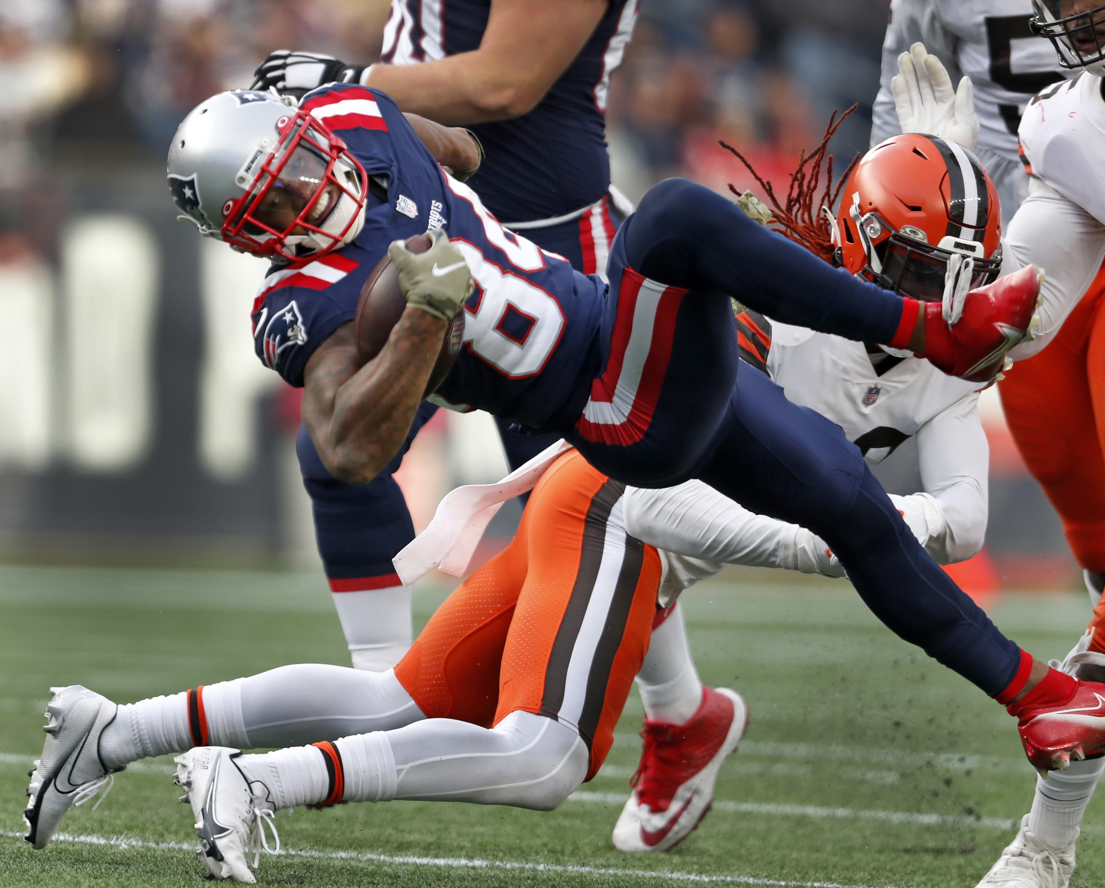 Kendrick Bourne gives Patriots a welcome boost of energy on practice field  - The Boston Globe