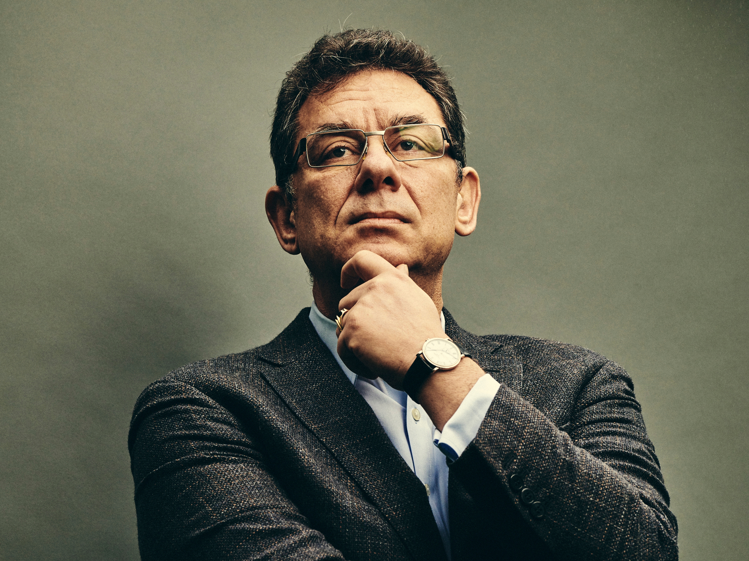 Dr. Albert Bourla is the chief executive of Pfizer, which announced on Monday some promising, but preliminary, results of a late-stage trial of its COVID-19 vaccine.